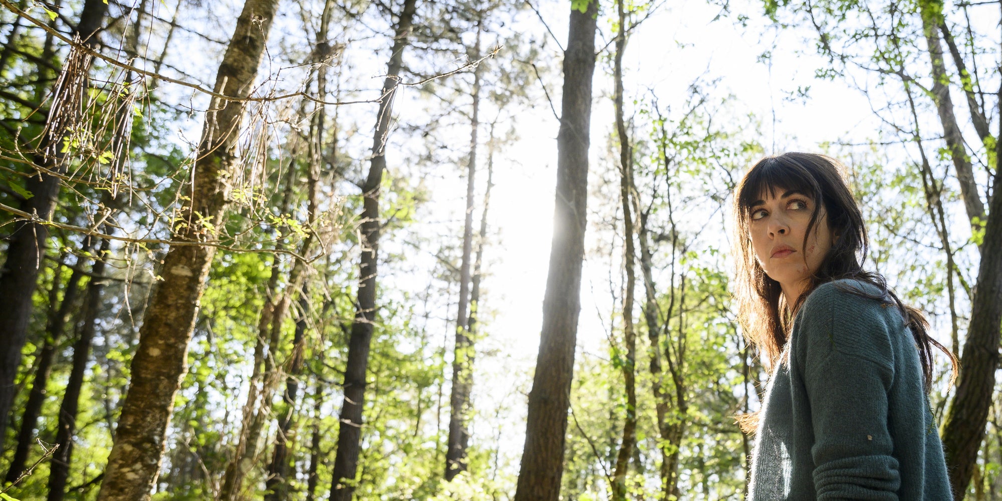 Fanny Legoff (Nolwenn Leroy) dans la série "Brocéliande". 