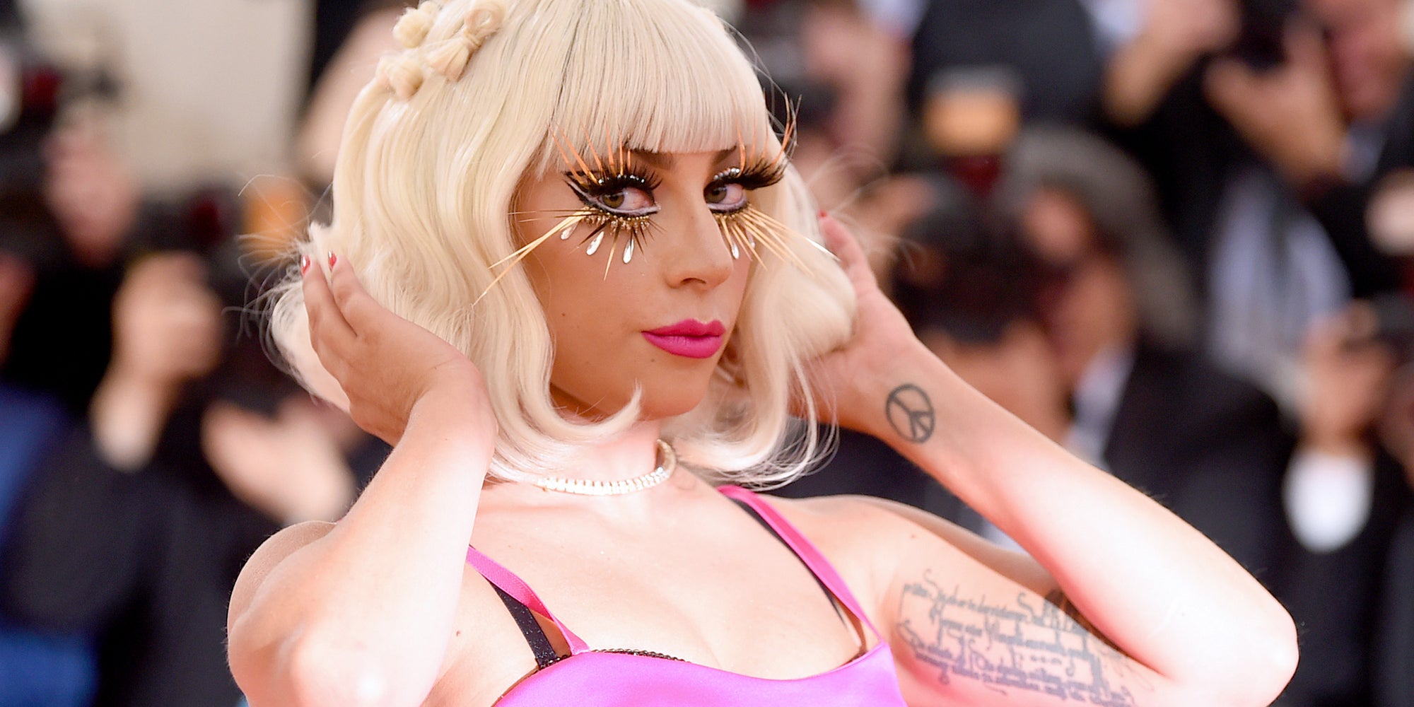 Lady Gaga sur le tapis rouge du Met Gala, à New York, le 6 mai 2019.