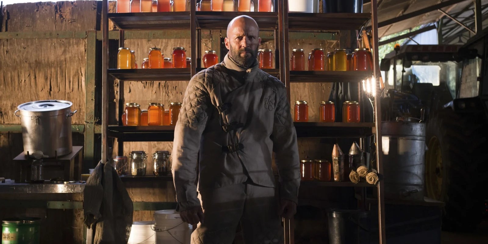 Jason Statham, en quête de vengeance dans "The Beekeeper". 