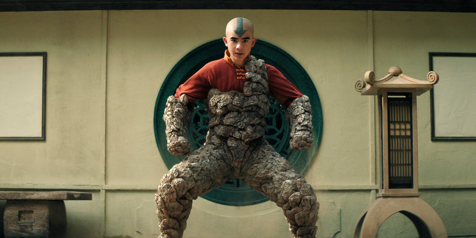 Gordan Cormier dans la saison 2 du live-action "Avatar : le dernier maître de l’air".