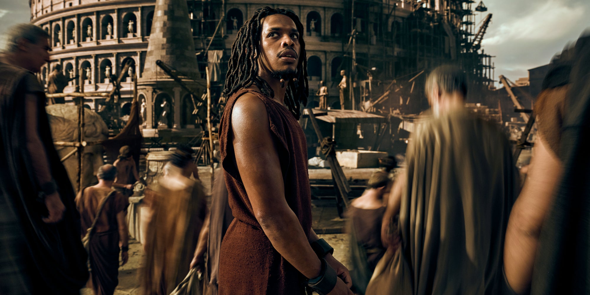 "Those About to Die" raconte, entre autres, la construction du Colisée à Rome