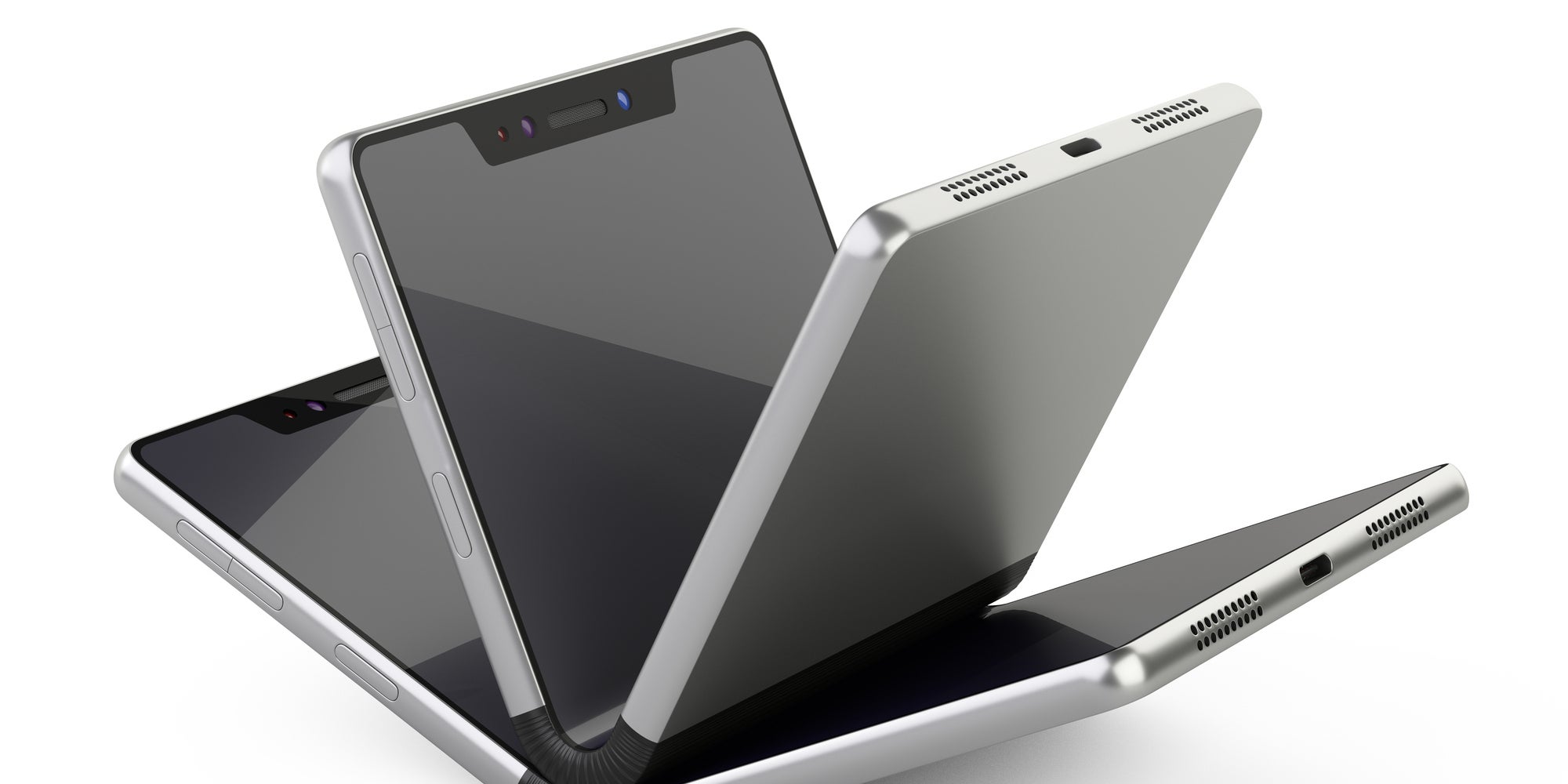 HONOR travaillerait sur un smartphone pliable doté de 4 écrans (photo d'illustration). 