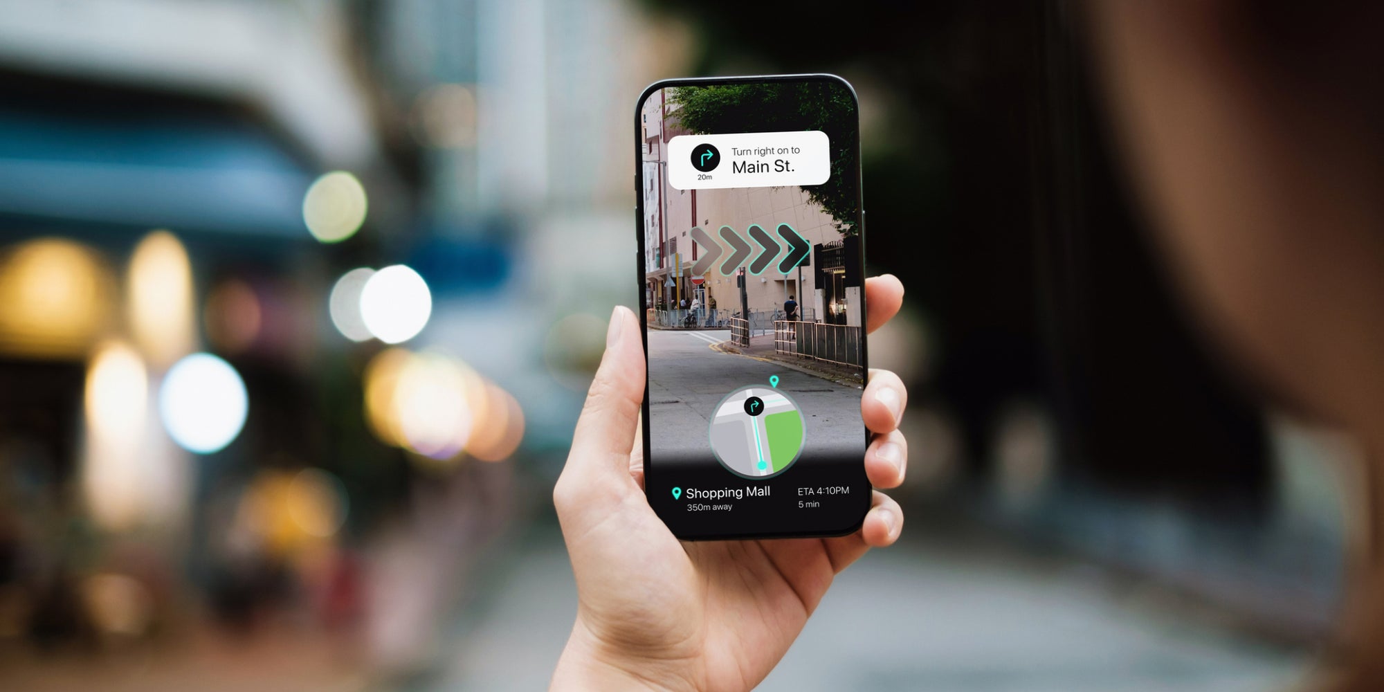 Profitez d'une vue 3D de la ville de Paris et de ses plus beaux monuments avec l'application Plans d'Apple.