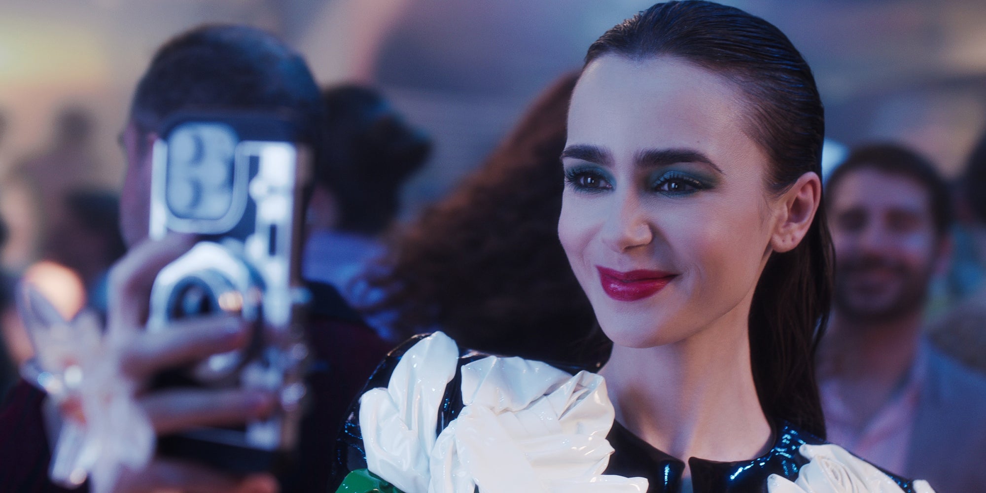Emily (Lily Collins) dans la saison 4 de "Emily In Paris". 