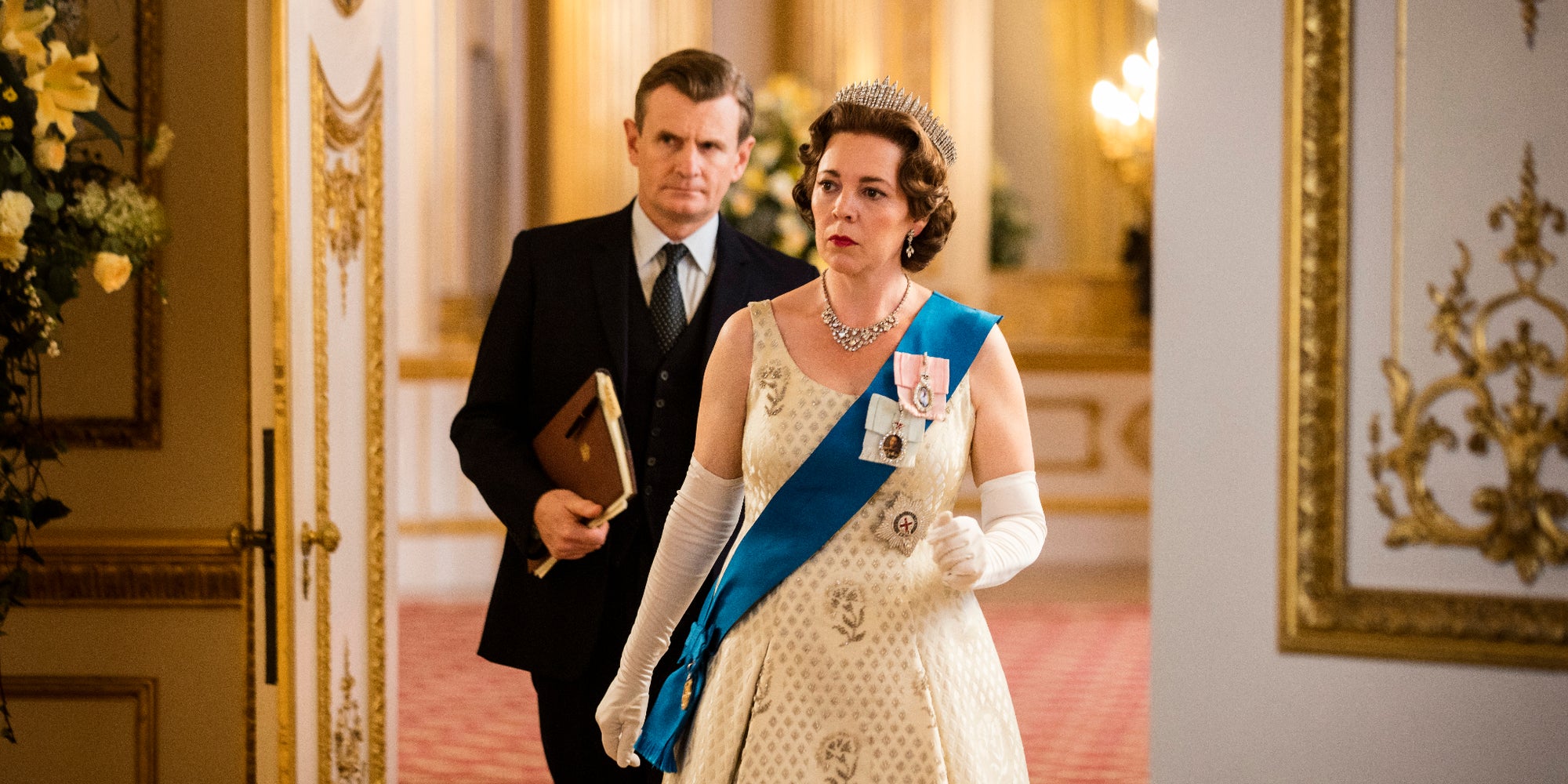 Olivia Coleman dans la peau de la reine Élisabeth II, dans la saison 3 de "The Crown".