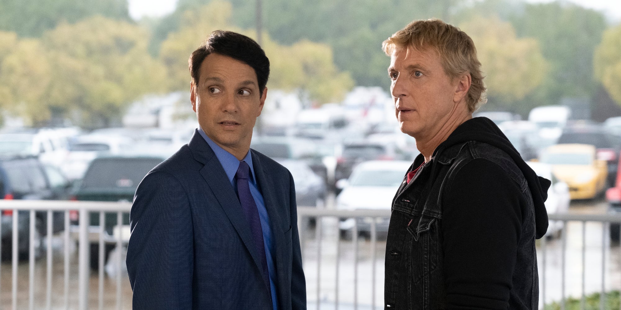 Ralph Machhio et William Zabka de retour dans la peau de Daniel LaRusso et Johnny Lawrence, dans "Cobra Kai".