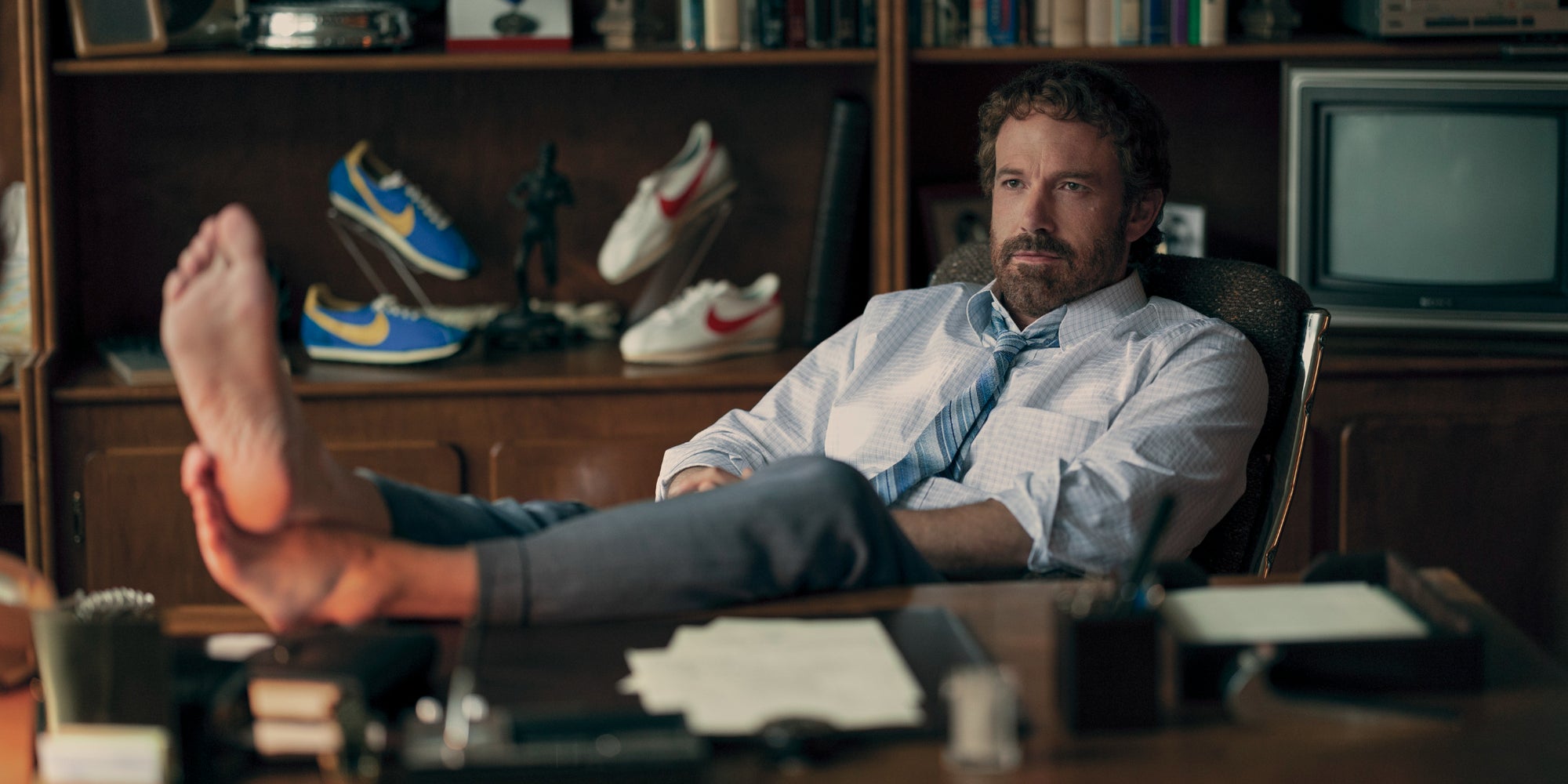 Ben Affleck à l'affiche du film évènement "Air", à découvrir en exclusivité sur Prime Video.