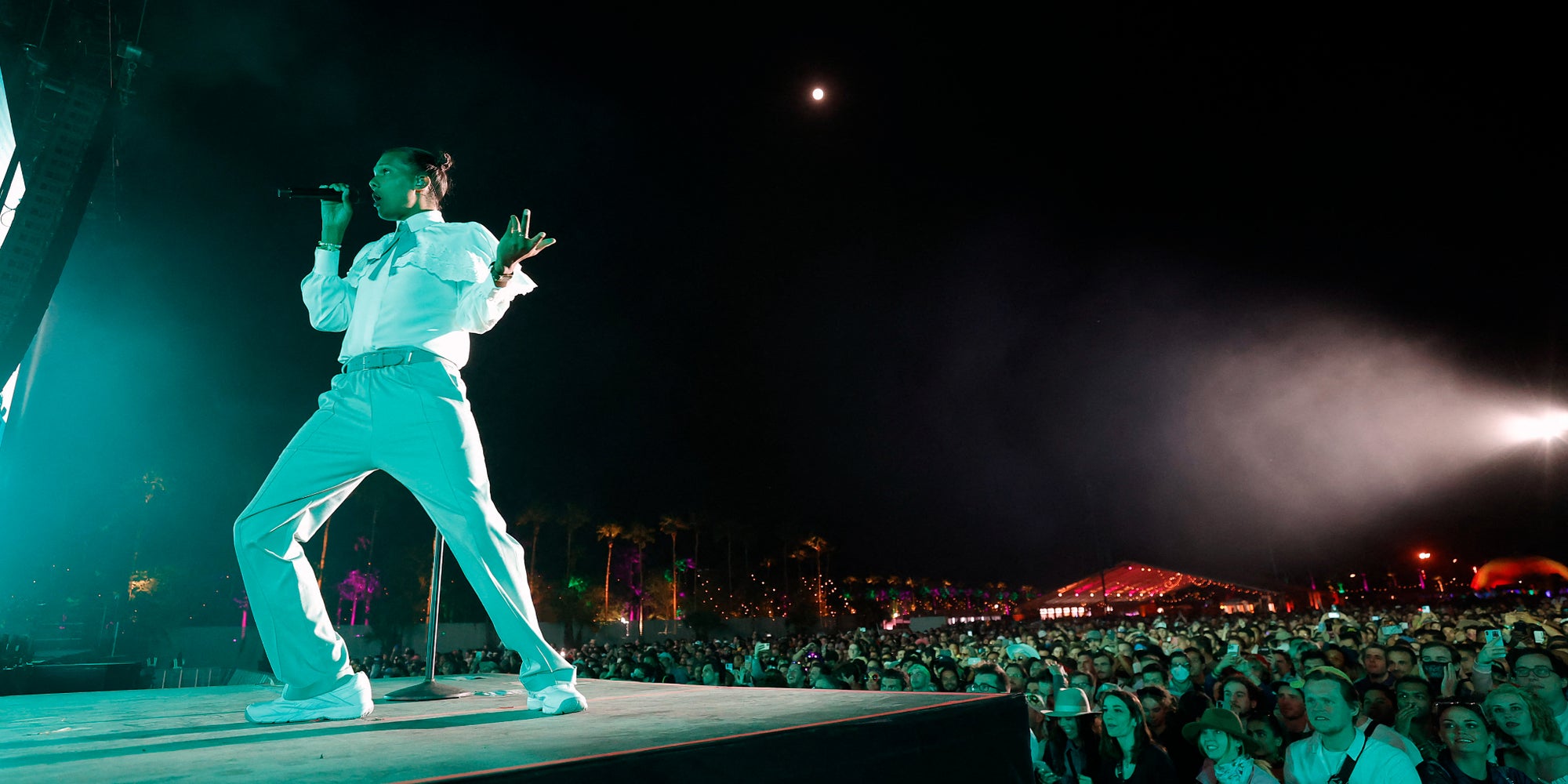 Stromae au festival Coachella, en Californie, le 16 avril 2022