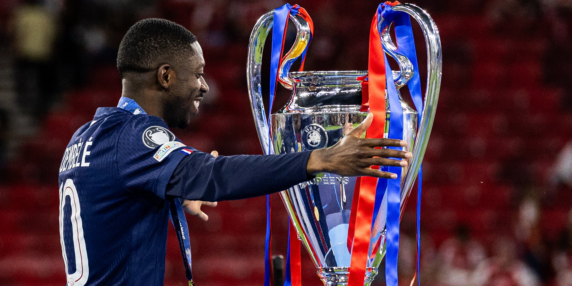 Ousmane Dembélé à l'issue de la finale de la Ligue des champions 2025/2026.
