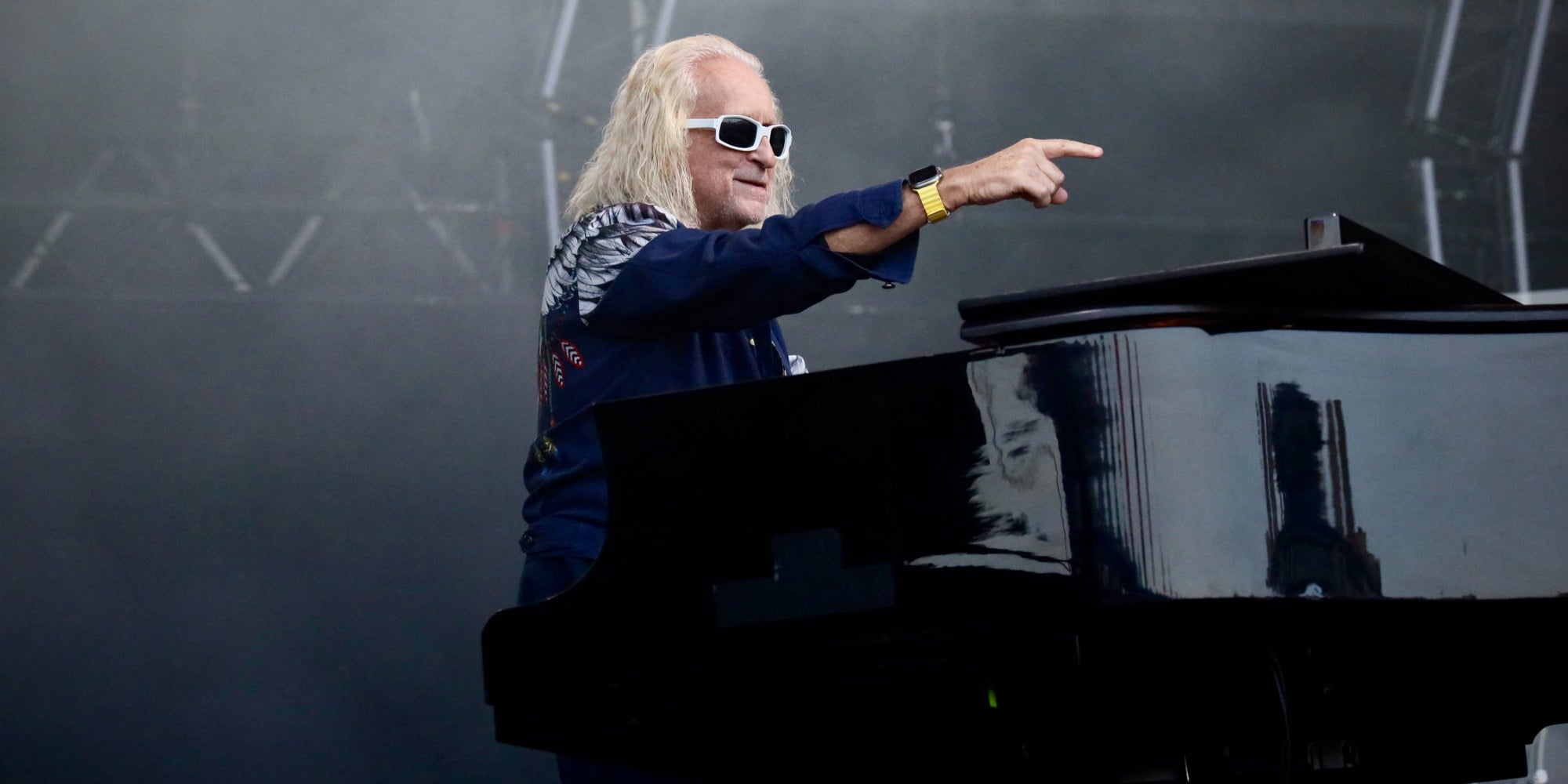 Michel Polnareff lors des Francofolies de La Rochelle, le 16 juillet 2023.