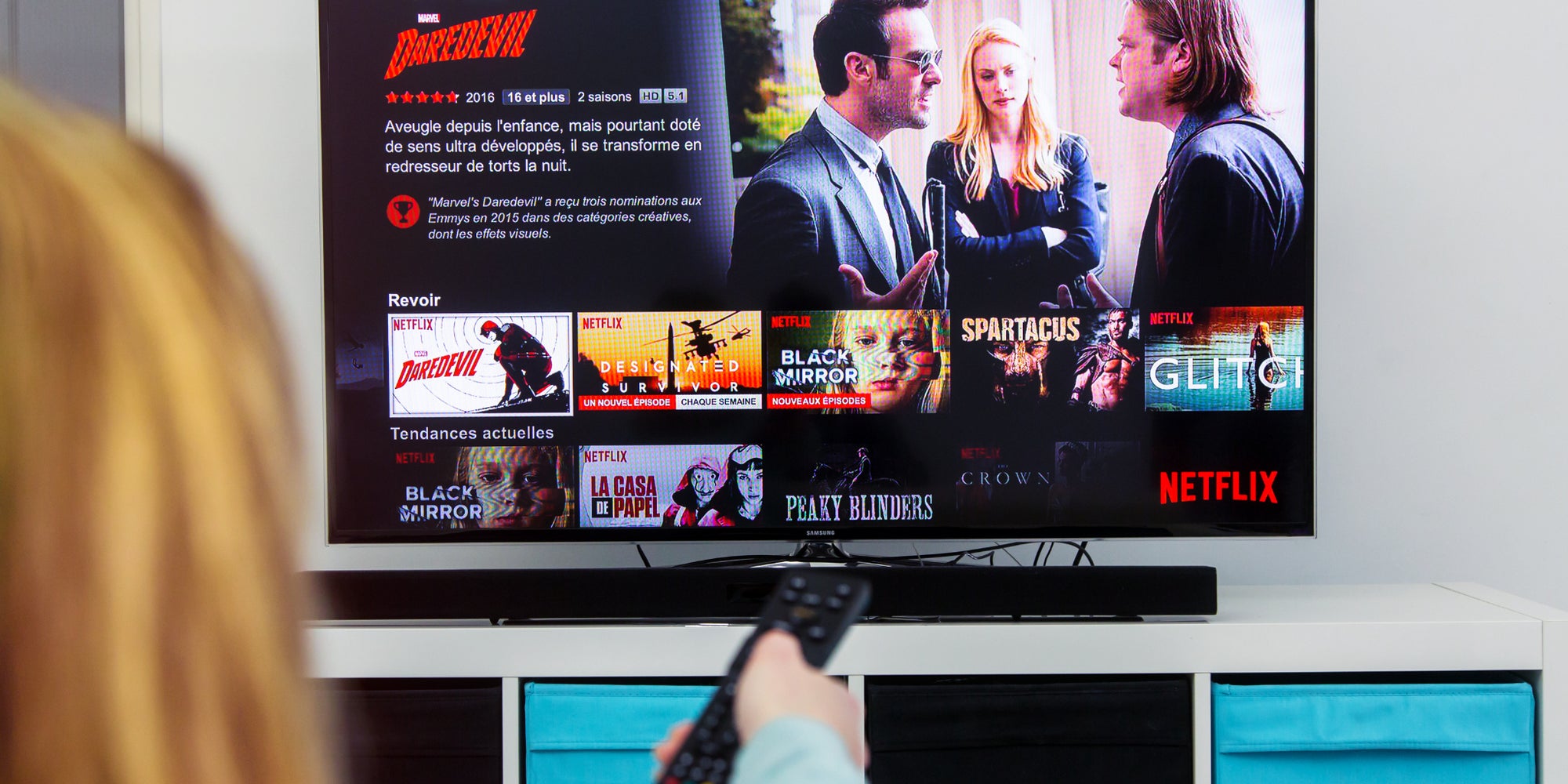 On peut désormais supprimer les films et séries dans l'option "reprendre la lecture" via sa télévision