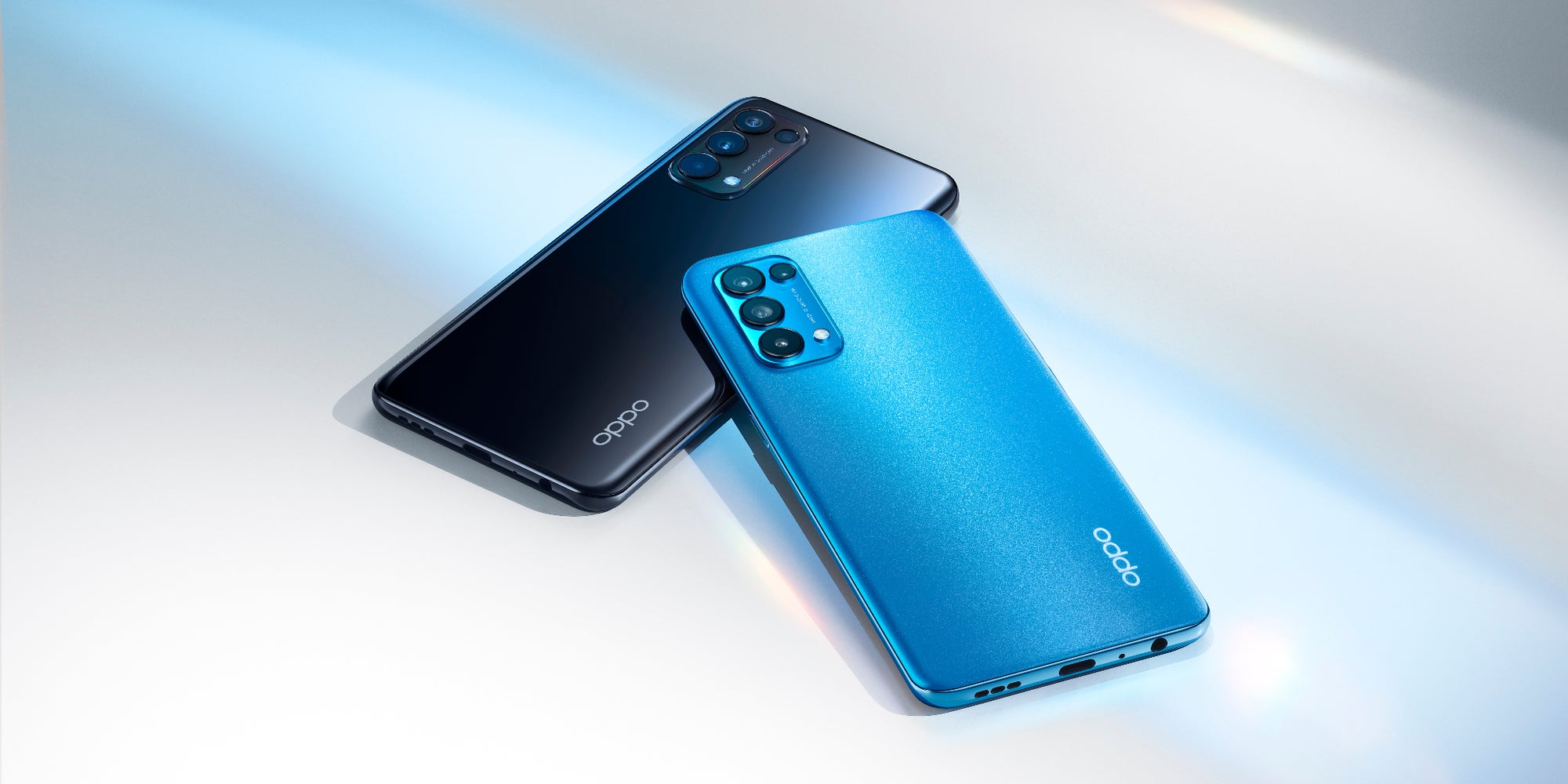 Le OPPO Find X3 Lite est disponible en Noir Étoilé et Bleu Astral