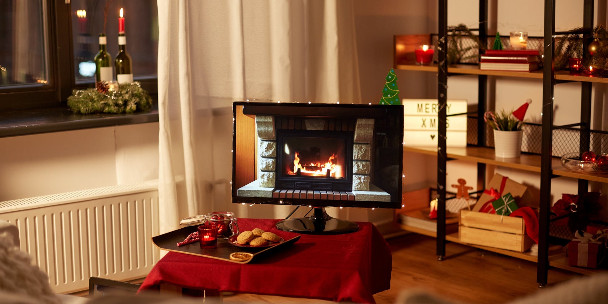 Profitez d'un feu de cheminée sans cheminée grâce... aux plateformes de streaming !