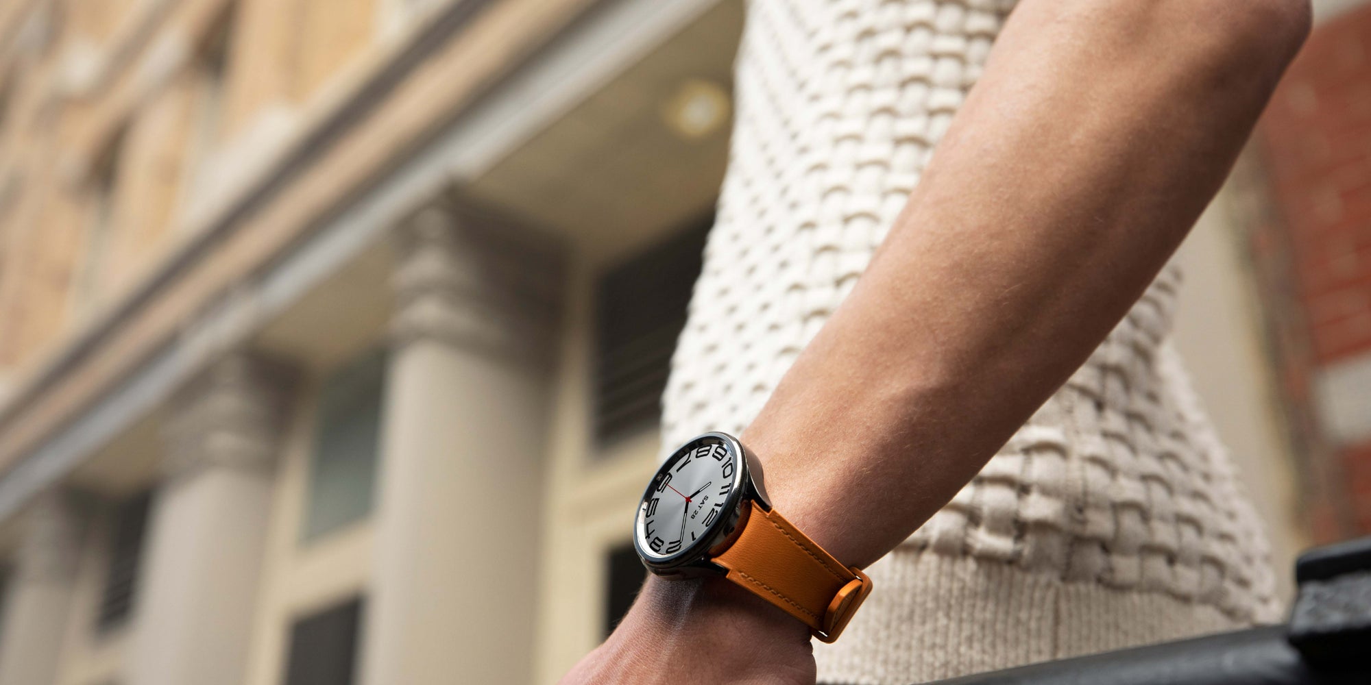 Voici ce que Samsung réserve pour sa Galaxy Watch6, ici dans sa version ''Classic''.