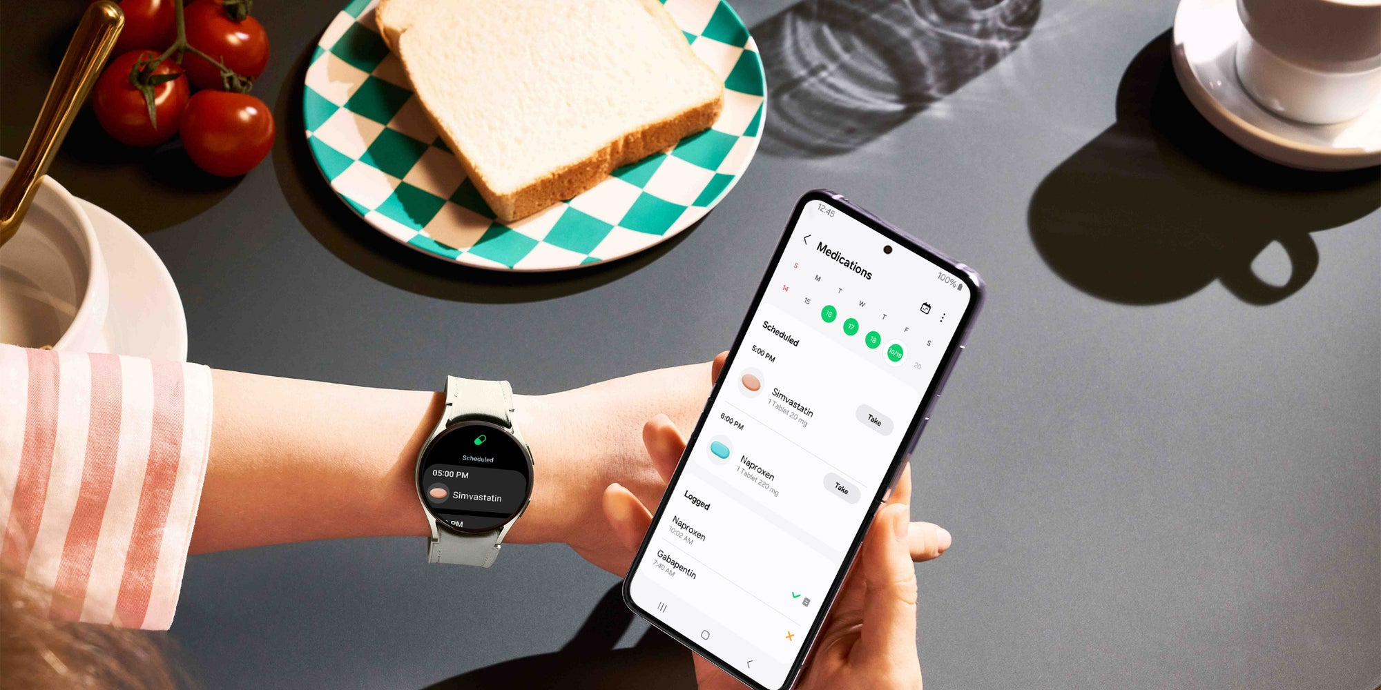 L'application Samsung Health s'enrichira prochainement de la fonction Médicaments.