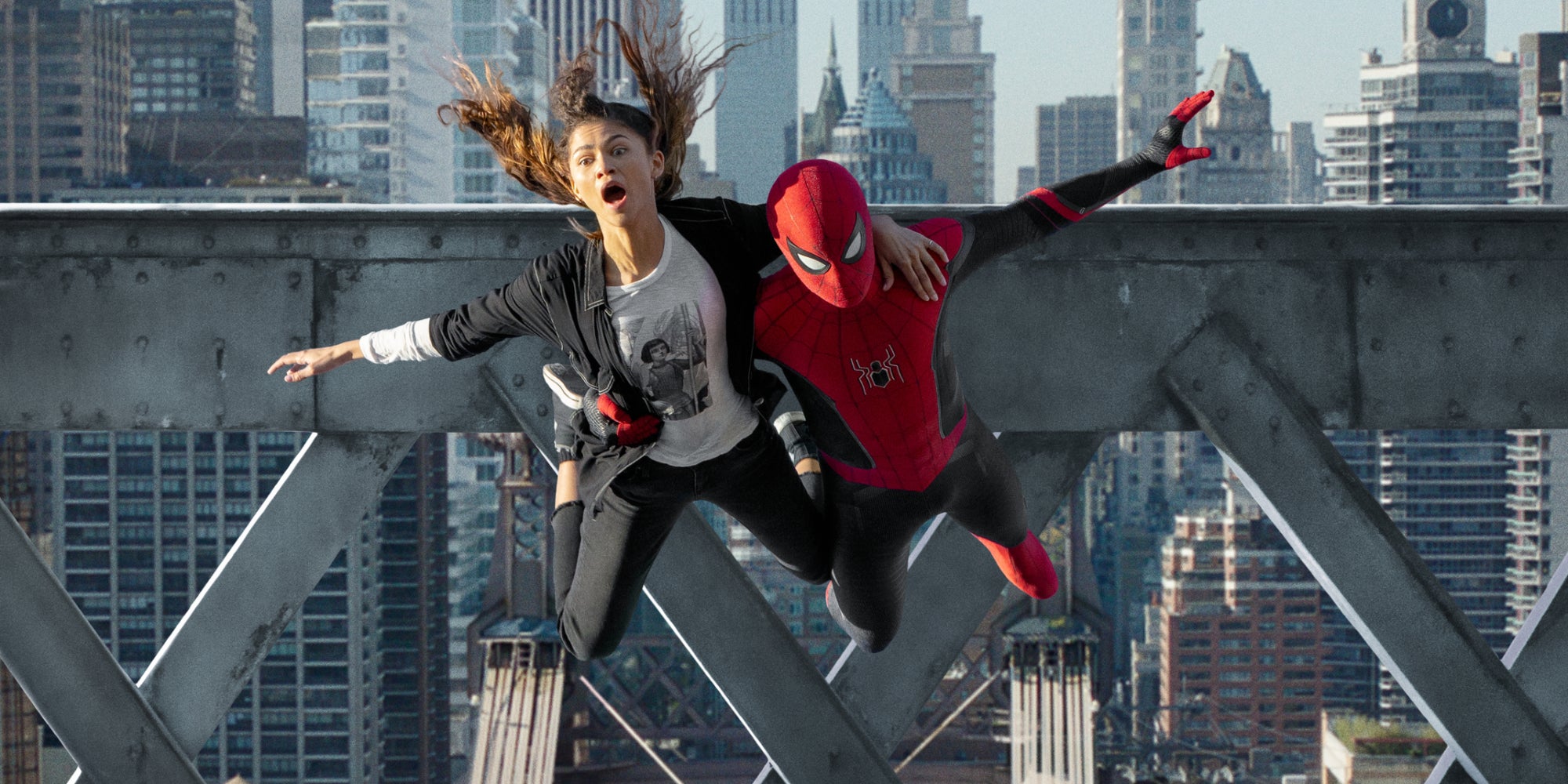 Tom Holland et Zendaya dans "Spider-Man : No Way Home".