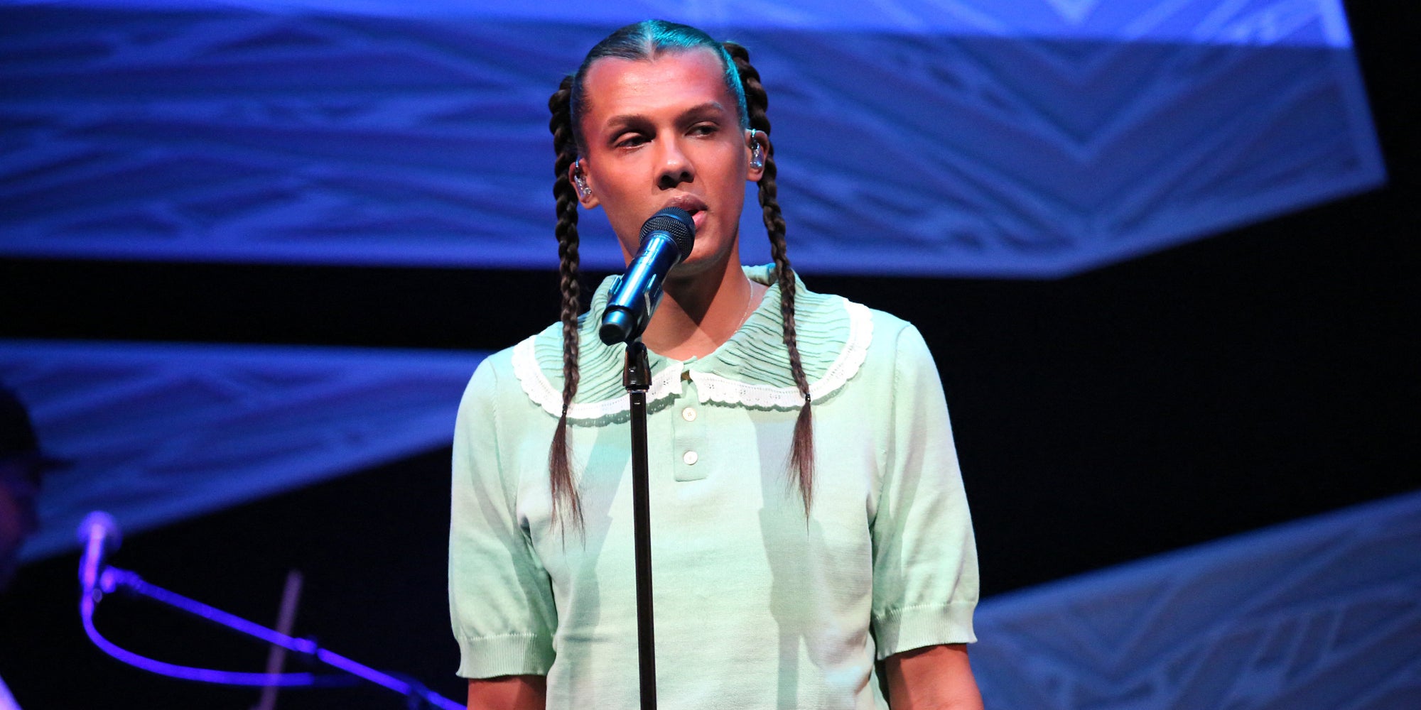 Stromae lors de la soirée "A New York Evening With Stromae" au National Sawdust, le 17 novembre 2022, à New York.