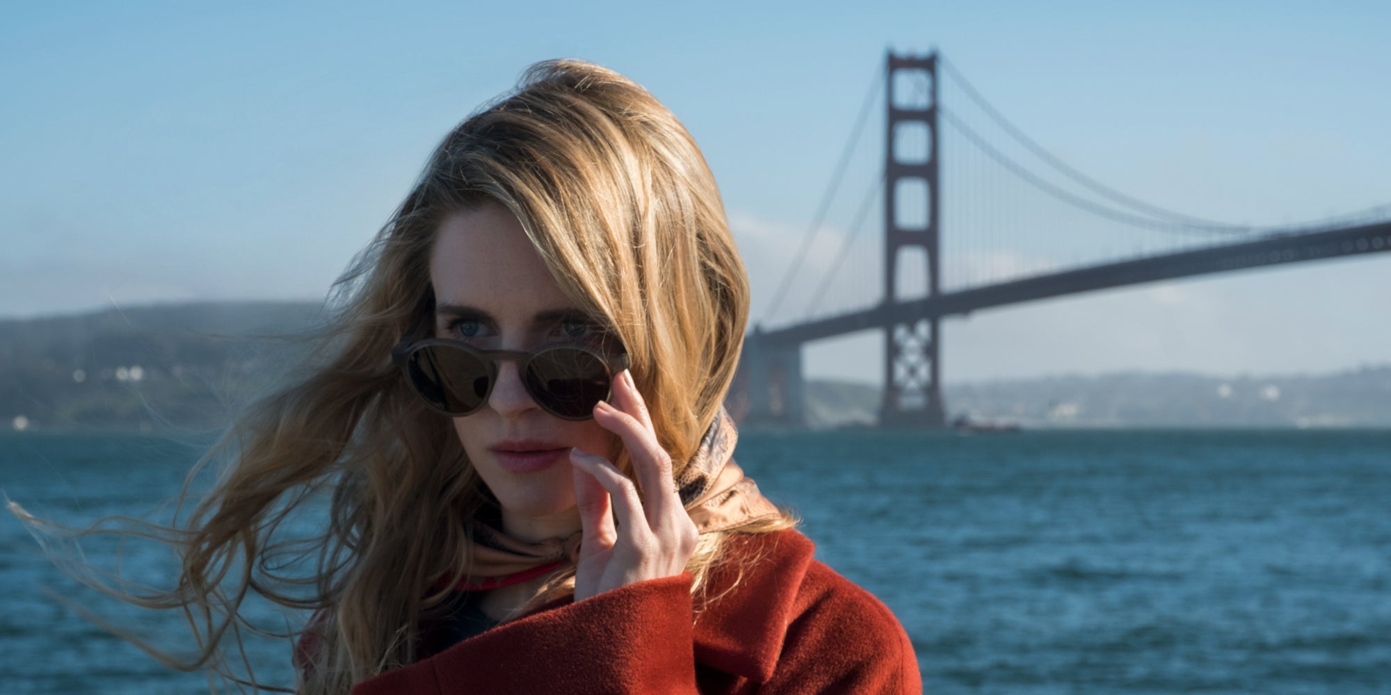 Brit Marling, créatrice et actrice principale de la série ''The OA'', toujours disponible sur Netflix.