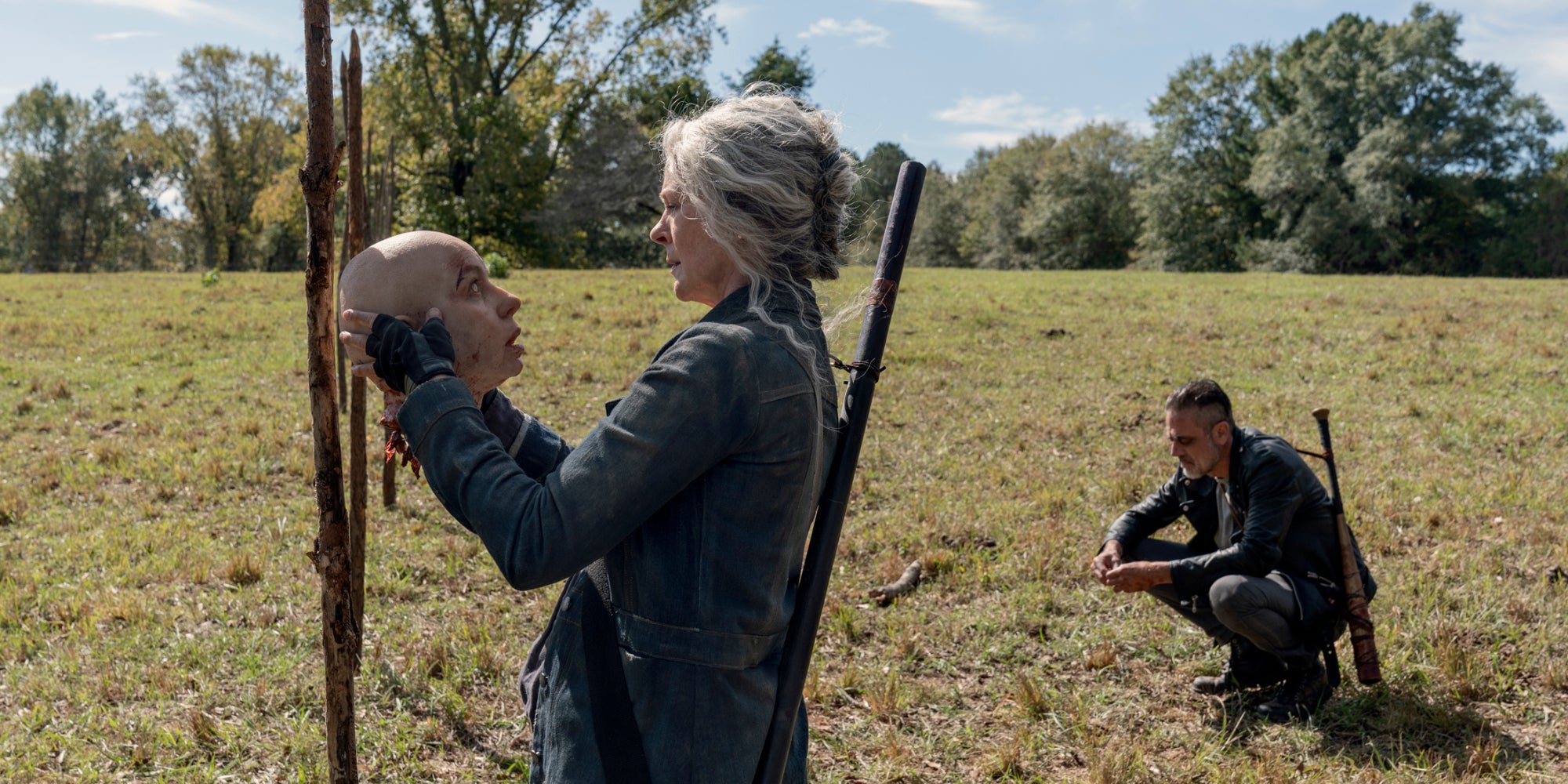 Carol de The Walking Dead est souvent du genre à se prendre la tête... et celle des autres