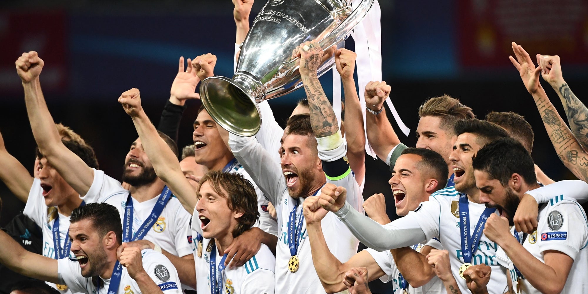Le Real Madrid, grand vainqueur des trois dernières éditions de la Ligue des champions. Quelle équipe pourra les détrôner $1