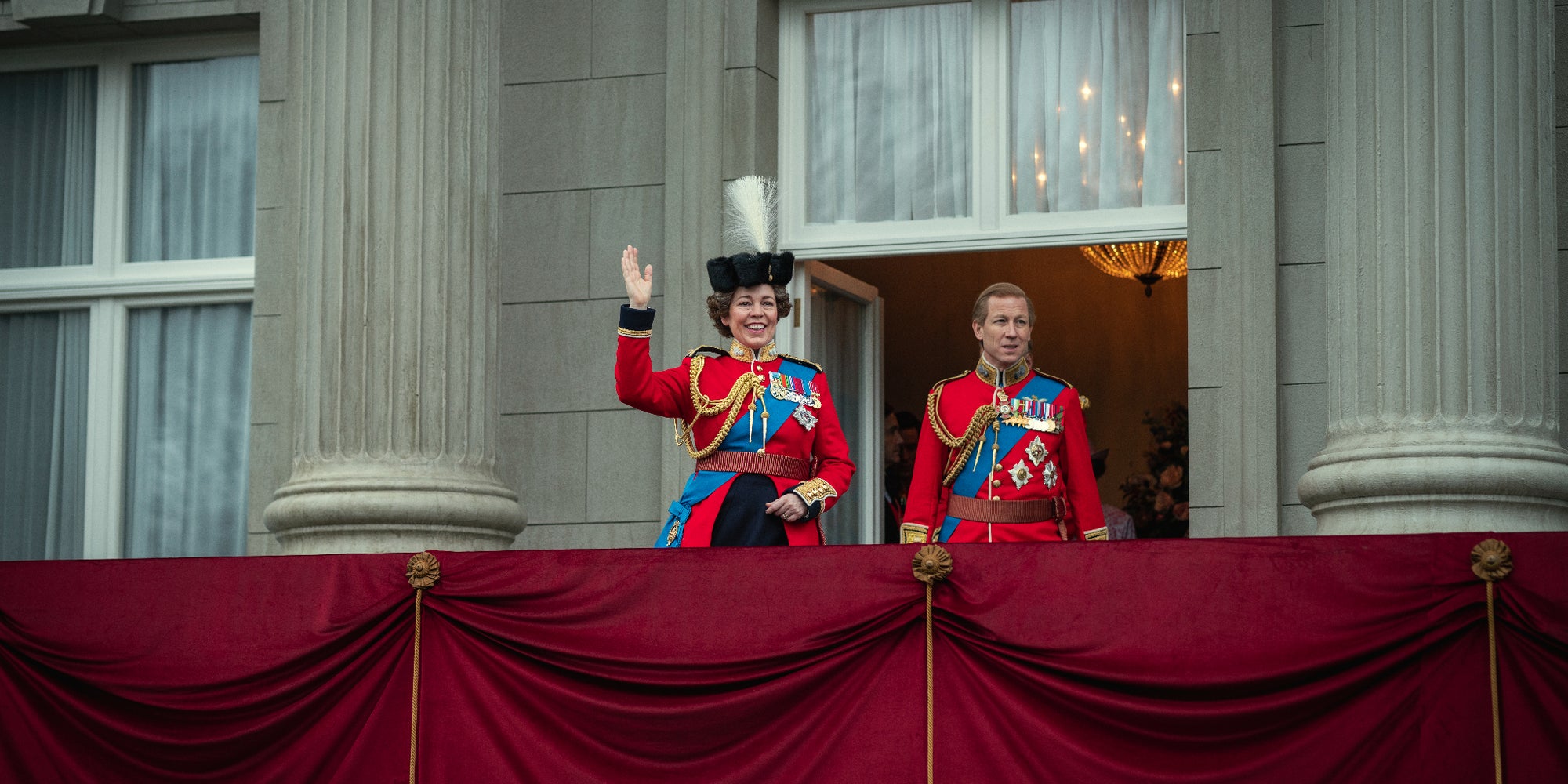 La reine Élisabeth II et le prince Philip dans la saison 4 de "The Crown".