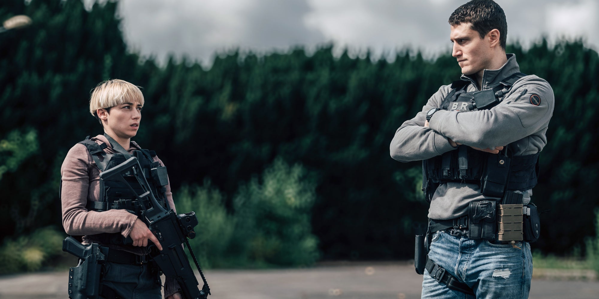 Léa Catania et Waël Serboub dans la saison 2 de "B.R.I."