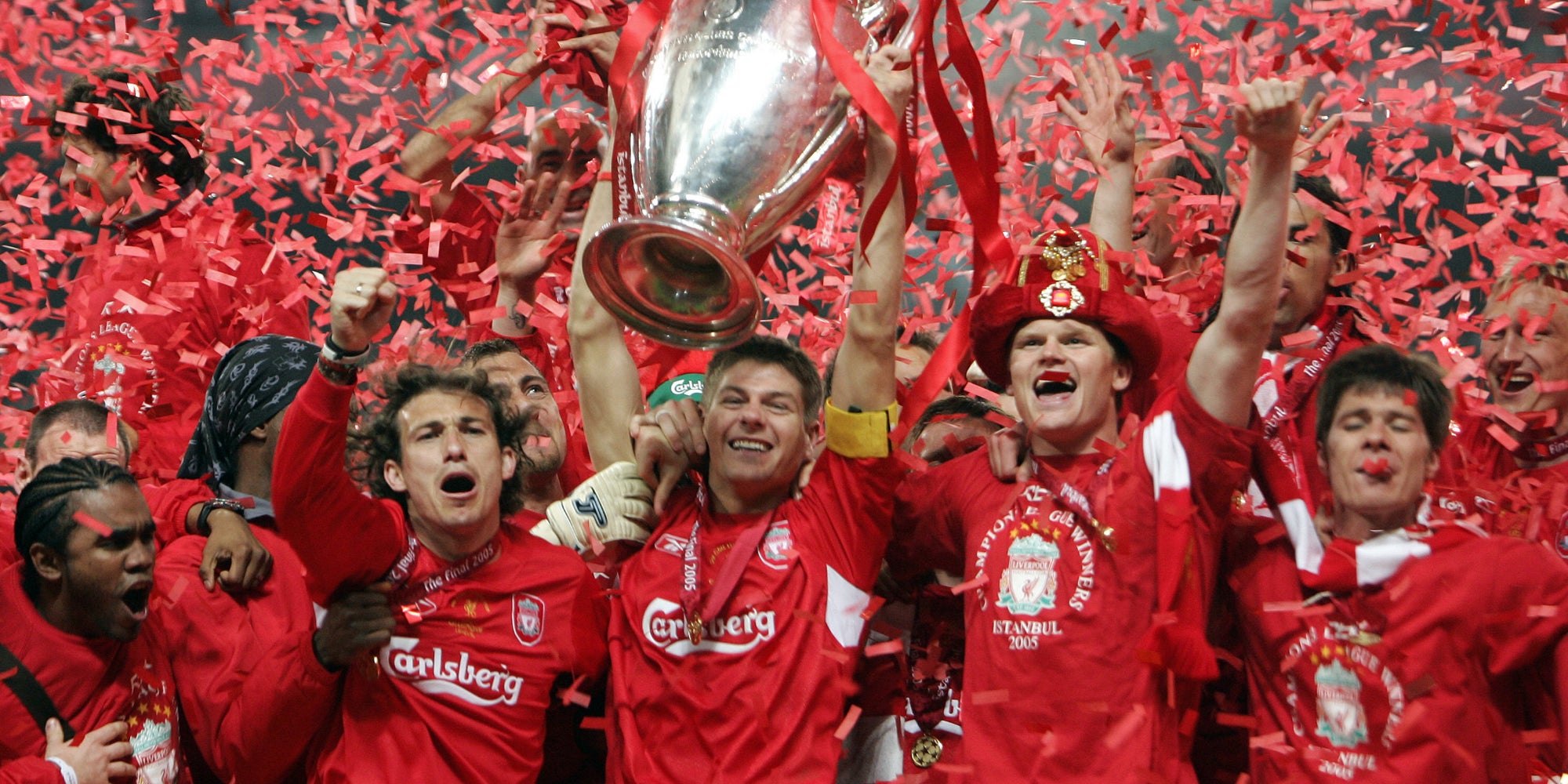 Liverpool remporte la plus incroyable des finales de Ligue des Champions en 2005 face au Milan AC