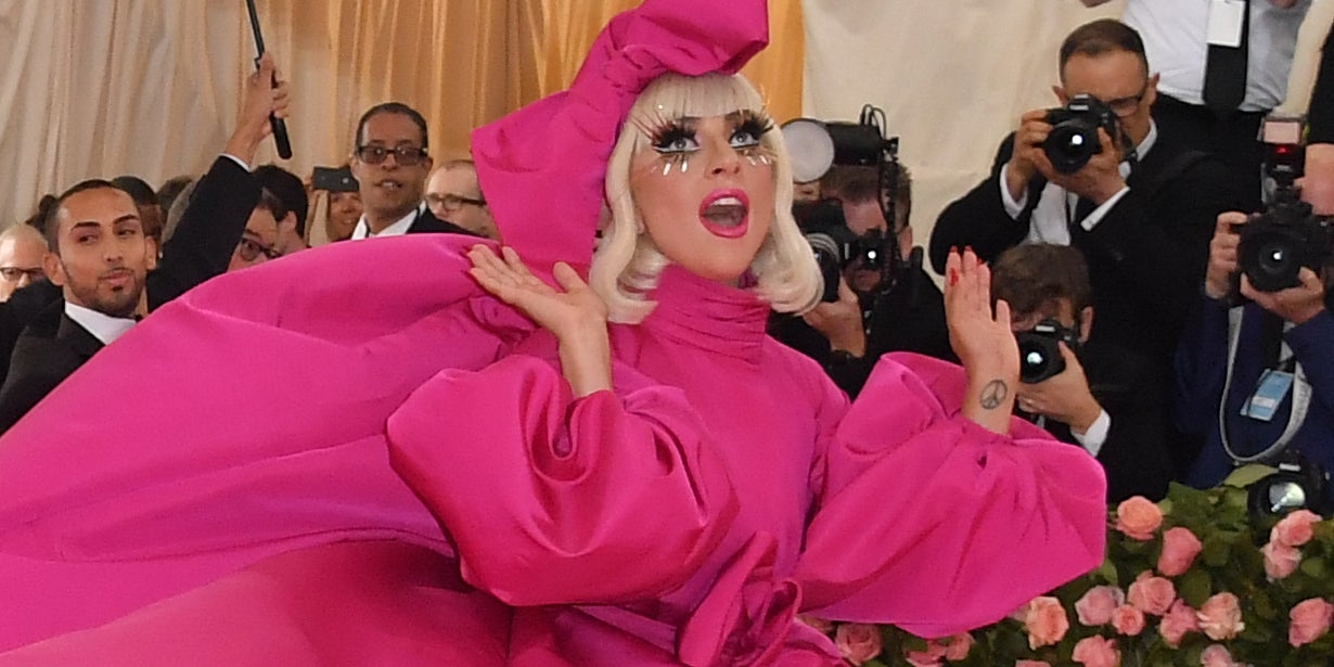 Lady Gaga sur le tapis rouge du Met Gala, à New York, le 6 mai 2019. 
