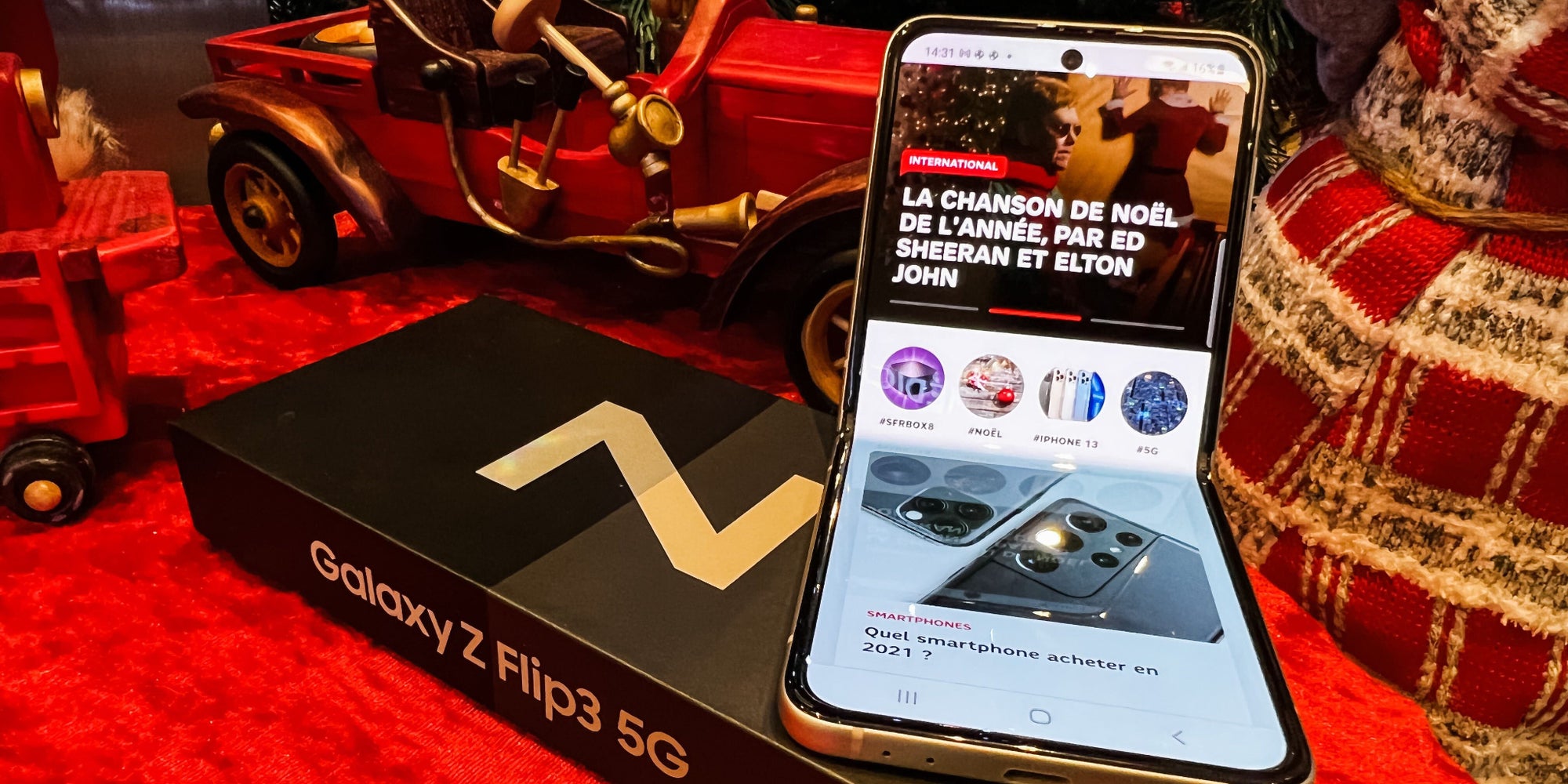 Découvrez notre test du Galaxy Z Flip3 5G, le smartphone pliable à clapet de Samsung