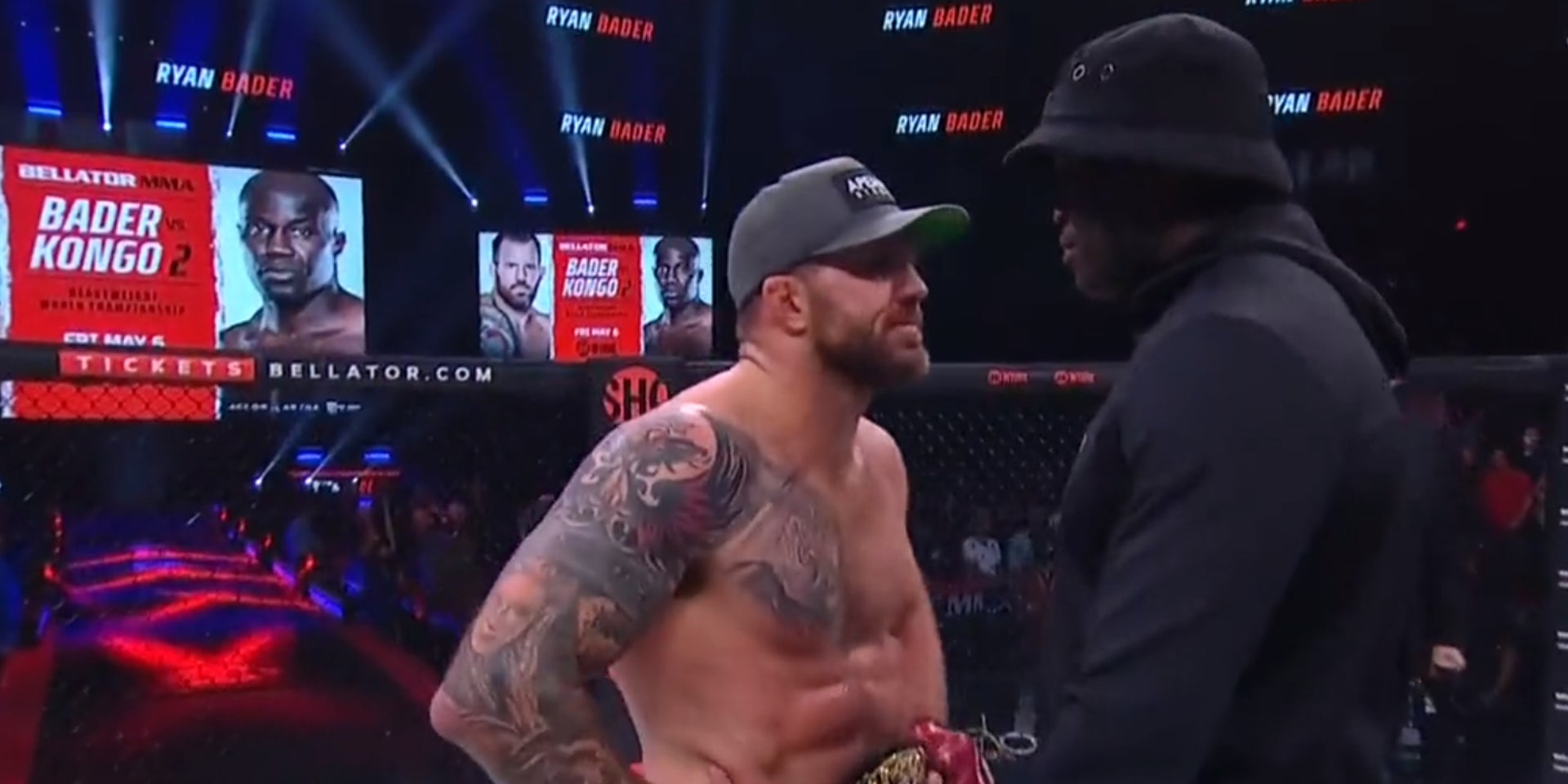 Ryan Bader et Cheick Kongo ont annoncé leur prochain combat sur le ring à la fin du Bellator 273