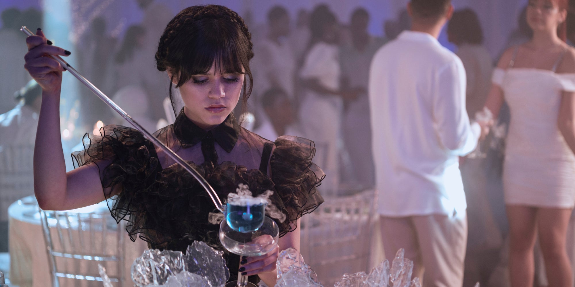 Jenna Ortega, star de la série "Mercredi".