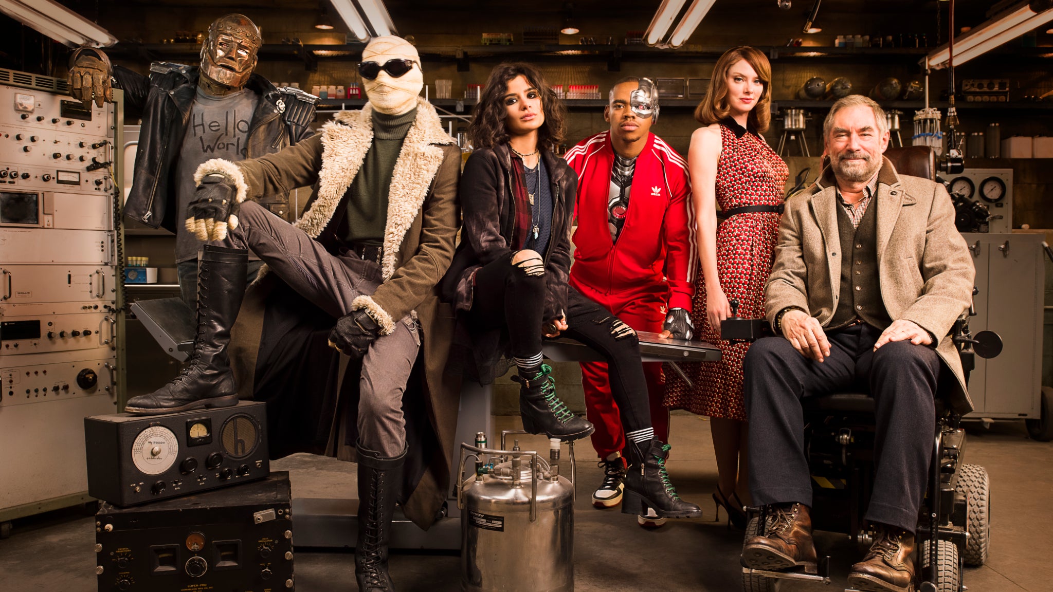 Les super-héros folkloriques de Doom Patrol sur SYFY.