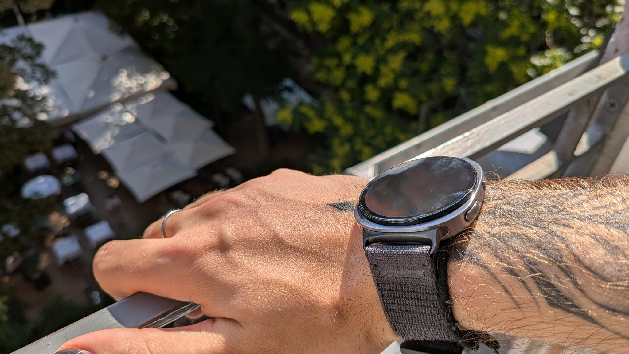 La Samsung Galaxy Watch8 testée durant l'événement Galaxy Unpacked