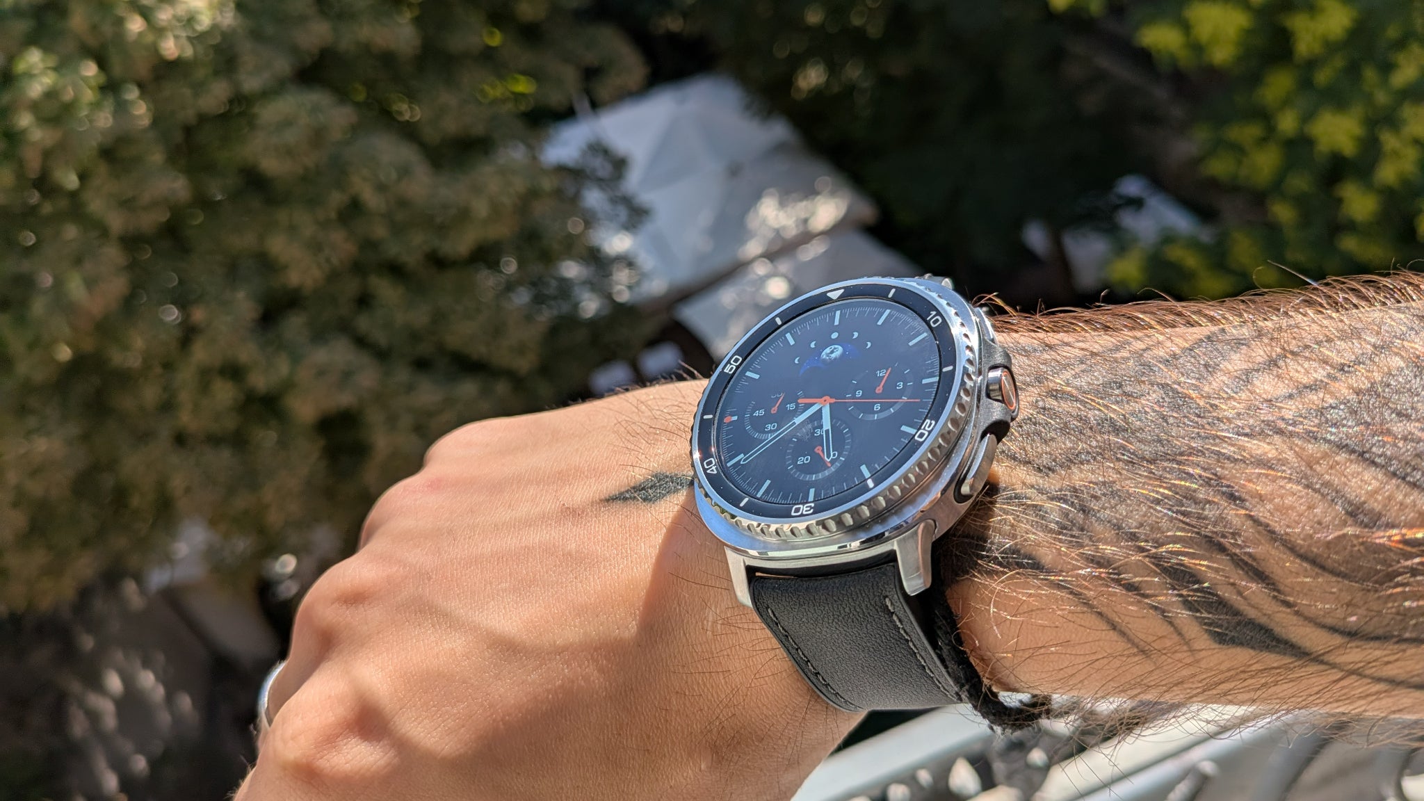 La Samsung Galaxy Watch8 Classic testée durant l'événement Galaxy Unpacked