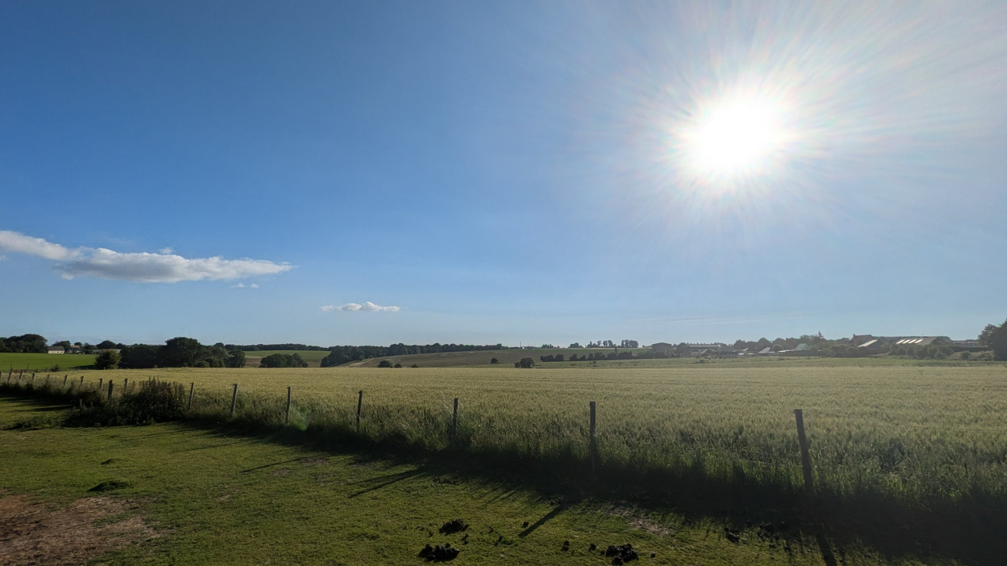 Le Google Pixel 8a capture parfaitement les paysages, faisant bien ressortir les couleurs et les contrastes.