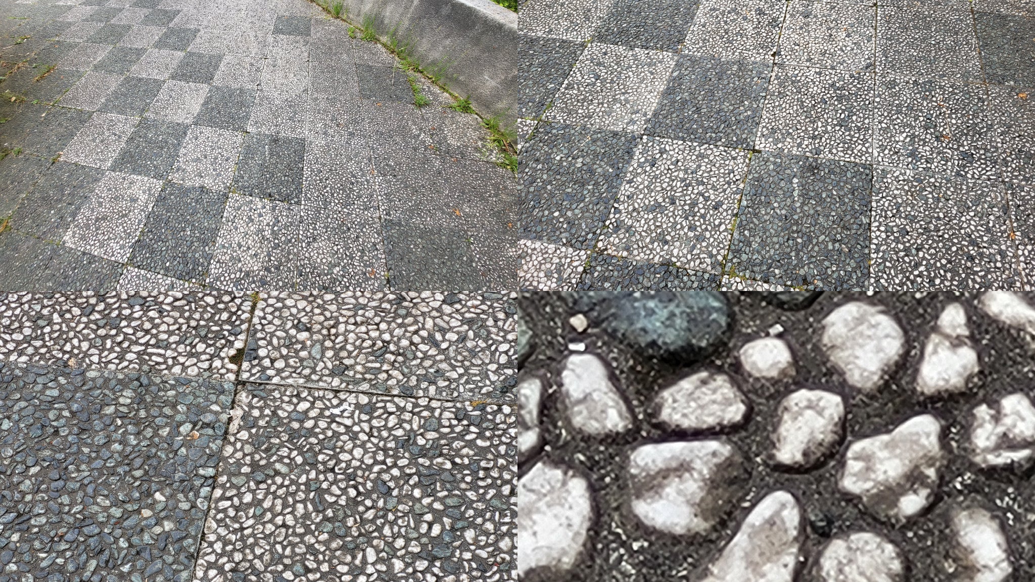 En ultra grand-angle (HG), en mode normal (HD), en zoom optique x3 (BG) ou en zoom numérique x30 (BD), les possibilités sont décuplées sur le Samsung Galaxy S21 FE.