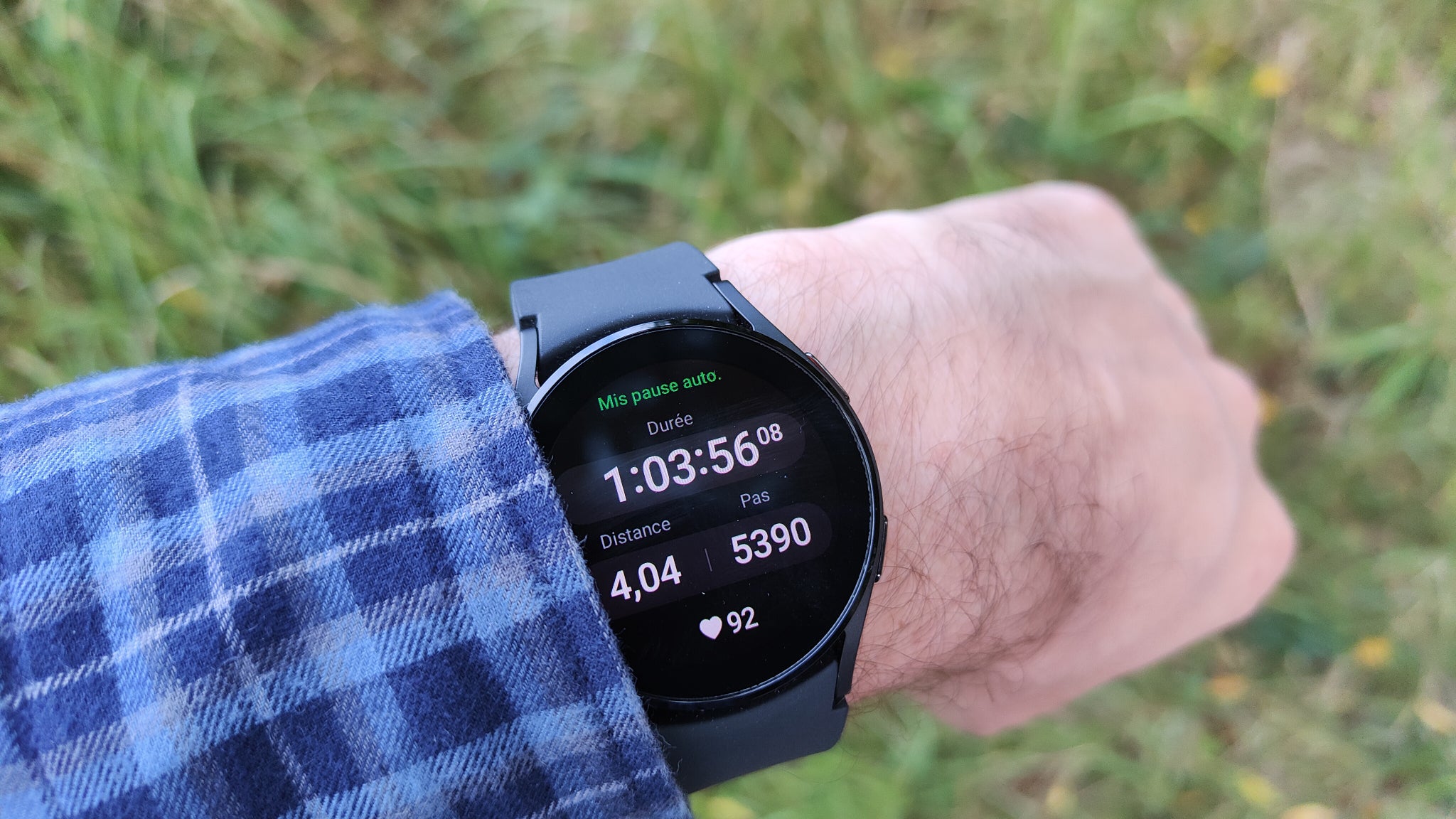 La Samsung Galaxy Watch4 a plusieurs modes d'entraînement, et détecte automatiquement les arrêts