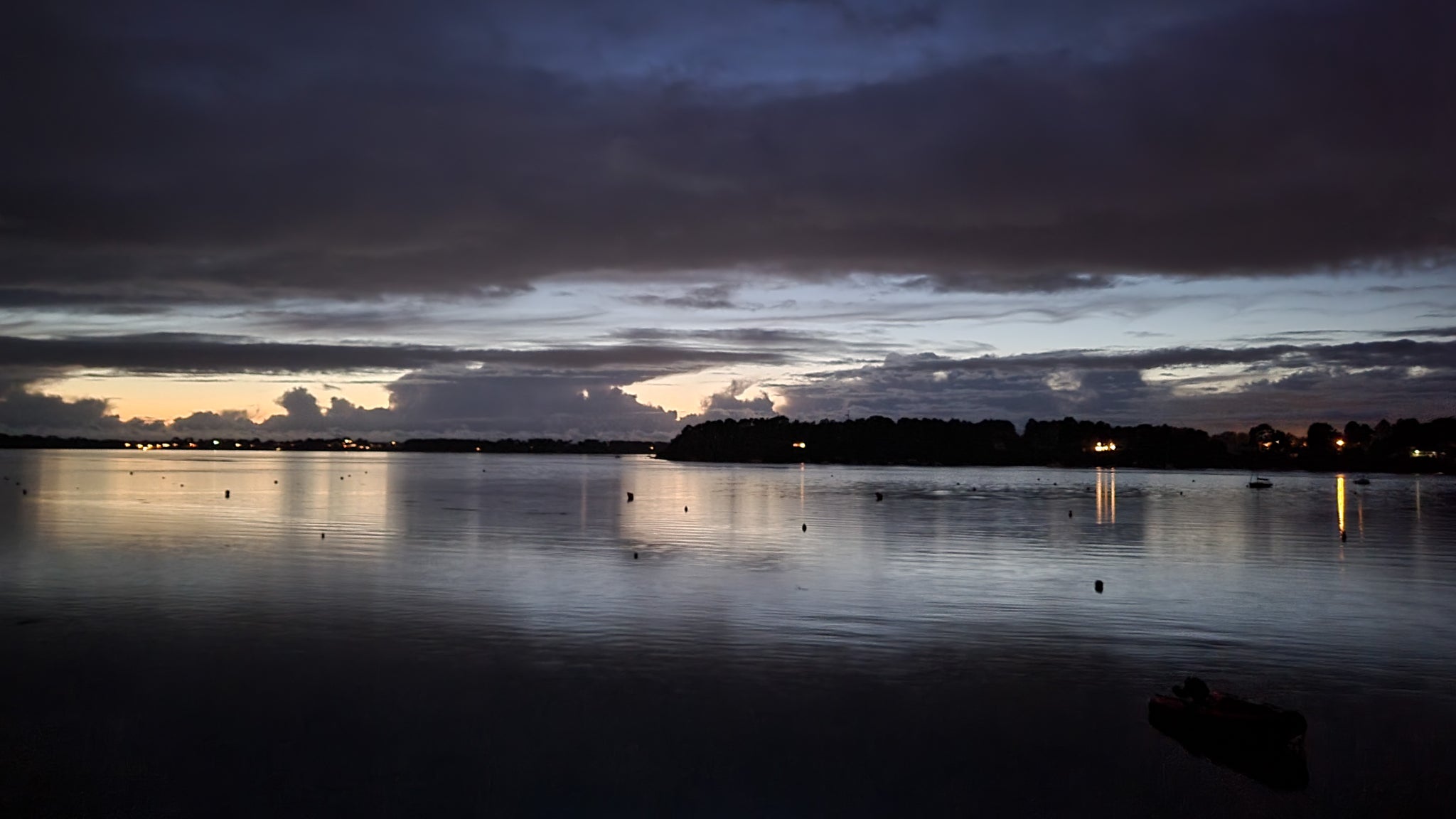 Photo prise avec le mode Nuit activé sur le Galaxy Z Flip3 5G