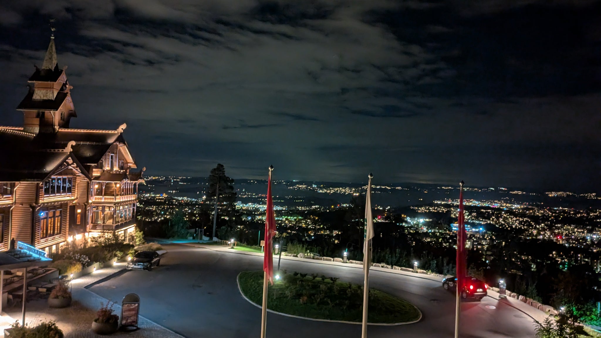 De nuit aussi, la netteté reste au rendez-vous.