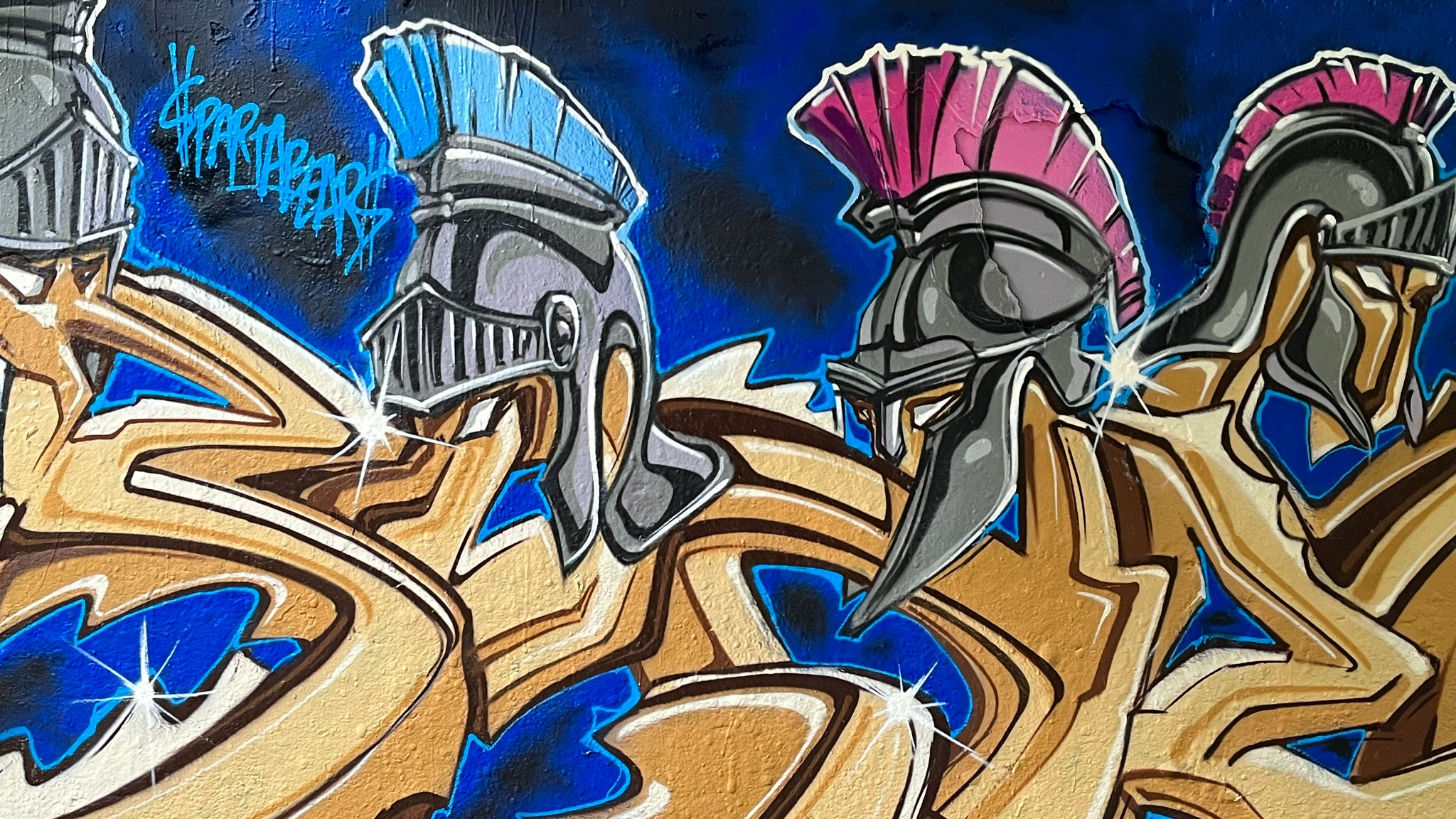 Le street art permet toujours de bien se rendre compte de la restitution des couleurs sur un appareil photo