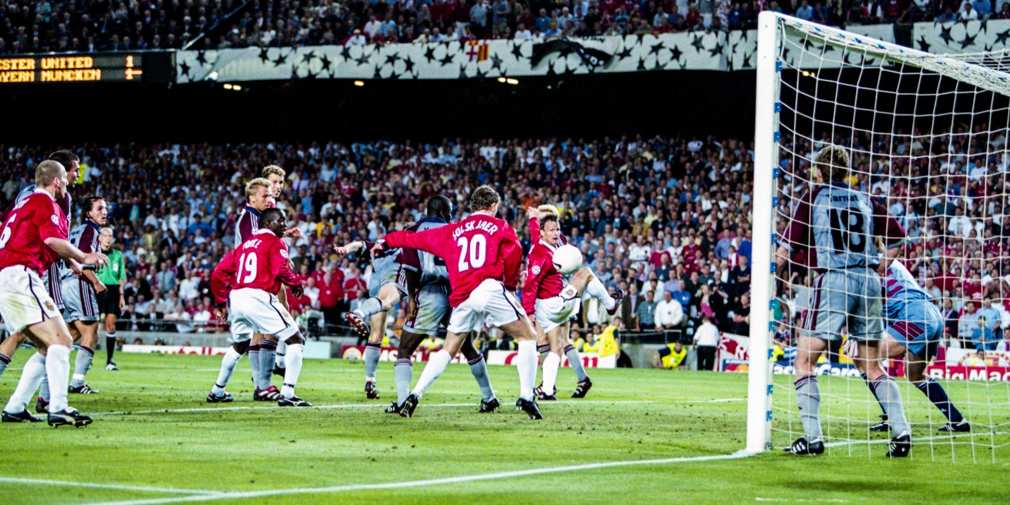 Manchester United - Bayern Munich en finale de la Ligue des Champions 1998-99