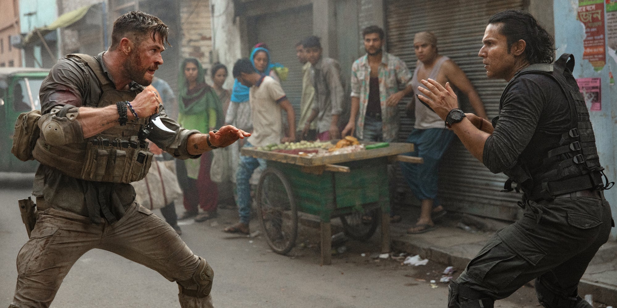 Chris Hemsworth se bat sans marteau dans Tyler Rake sur Netflix