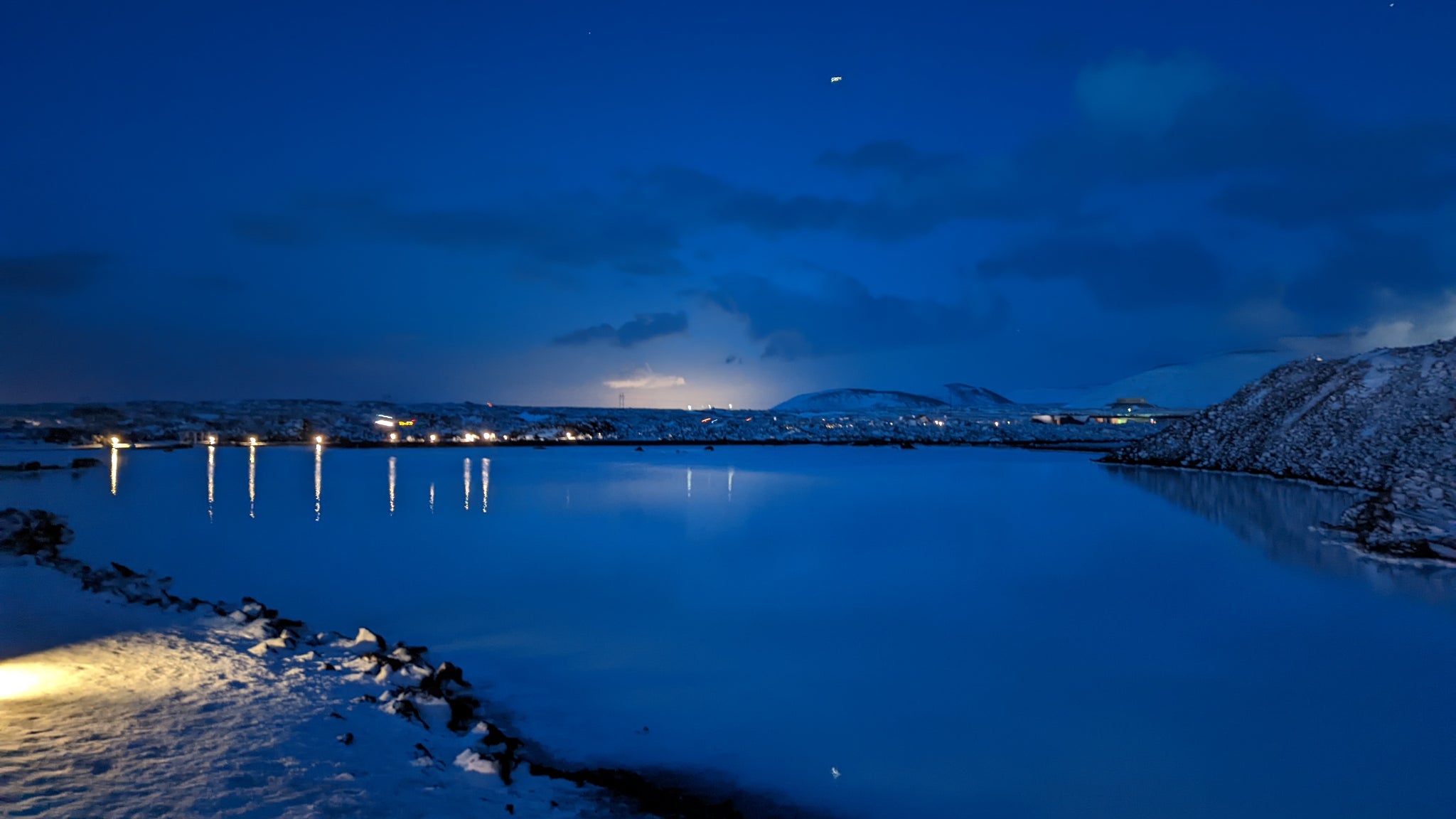 Photo prise de nuit avec le Google Pixel 6 Pro