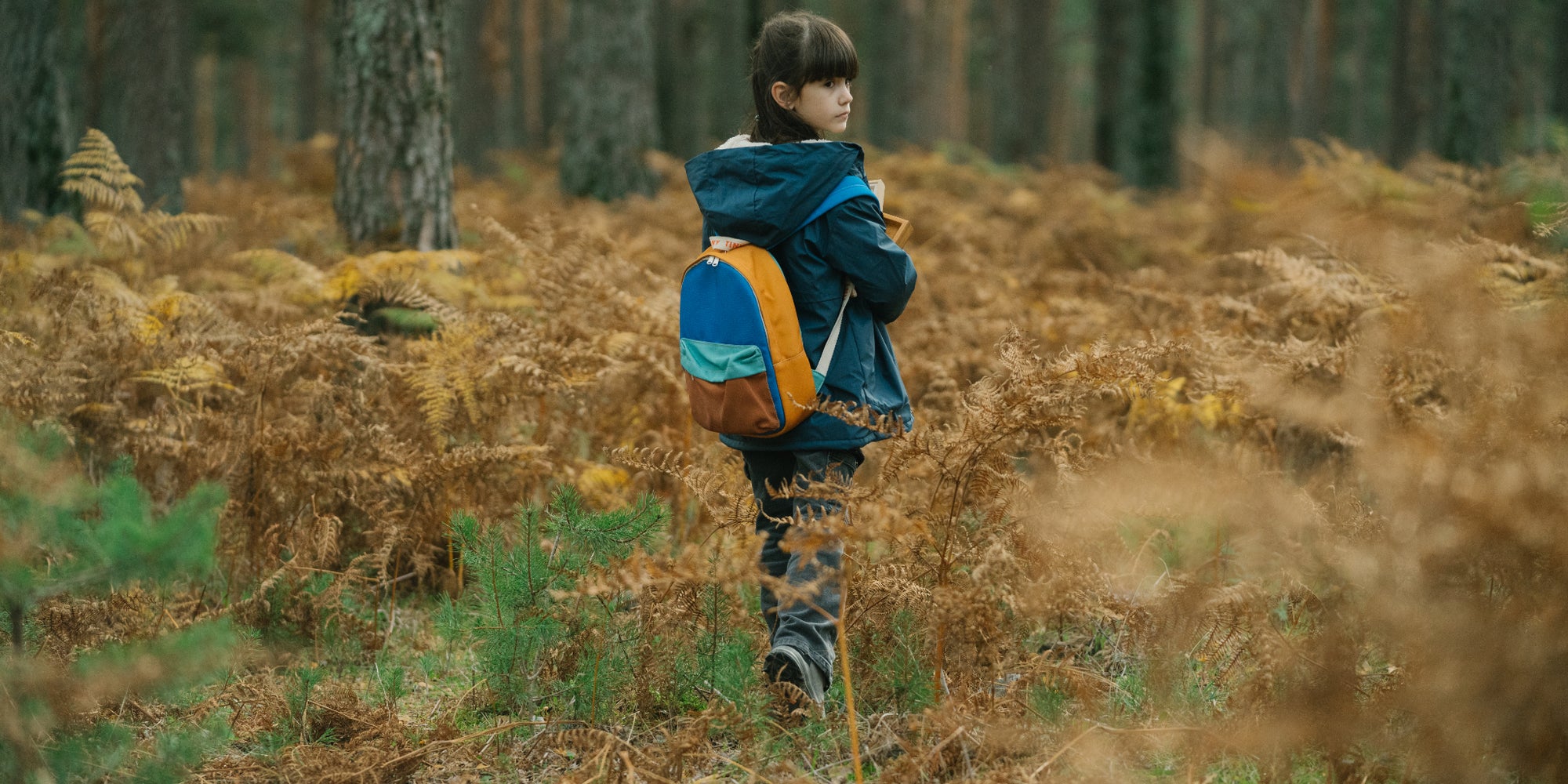 La jeune Candela Martinez (Lide) dans ''Coupe-feu''.
