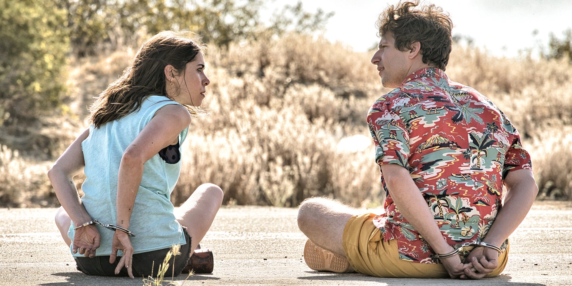 Cristin Milioti et Andy Samberg dans Palm Spring, en février sur Amazon Prime Video