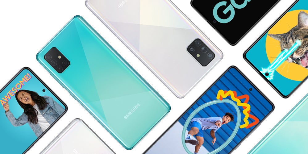 Samsung lance deux nouveaux milieu de gamme, les Galaxy A51 et A71.