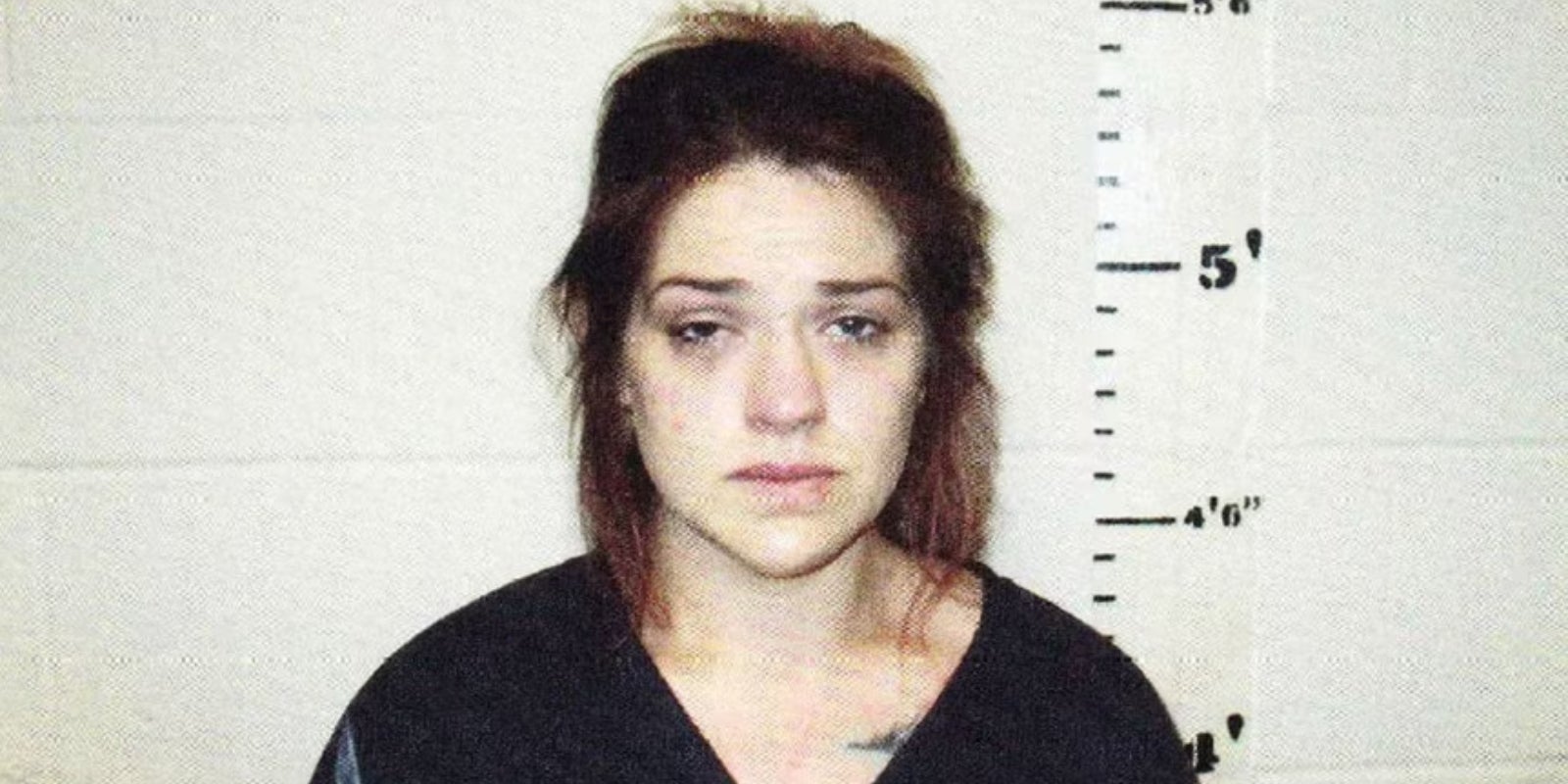 Taylor Parker lors de son "mugshot", le 10 septembre 2020.