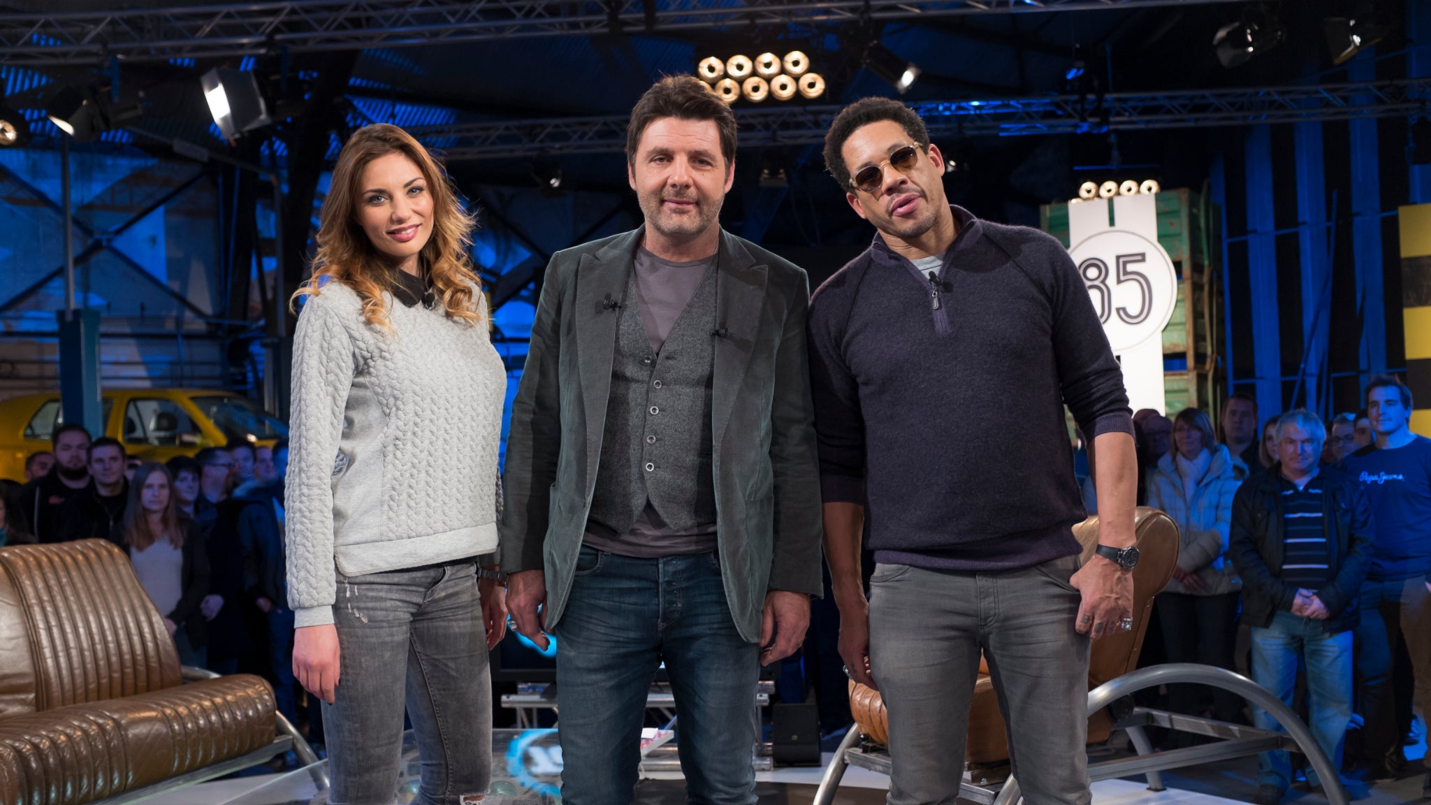 Joey Starr (à droite de la photo) est passé dans Top Gear, mais pas dans sa Benz Benz Benz