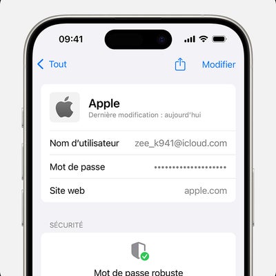 iPhone : comment utiliser le gestionnaire de mots de passe ?