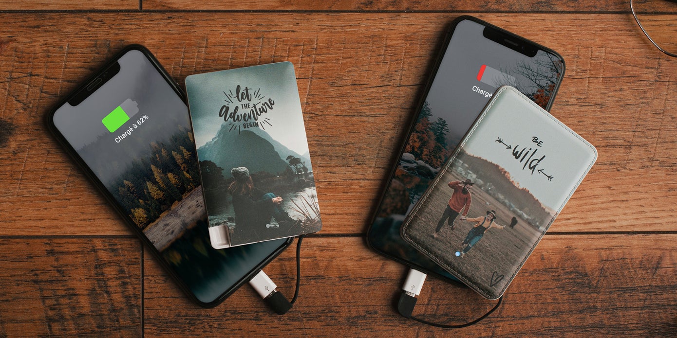 Et si on personnalisait sa batterie externe pour Noël ?